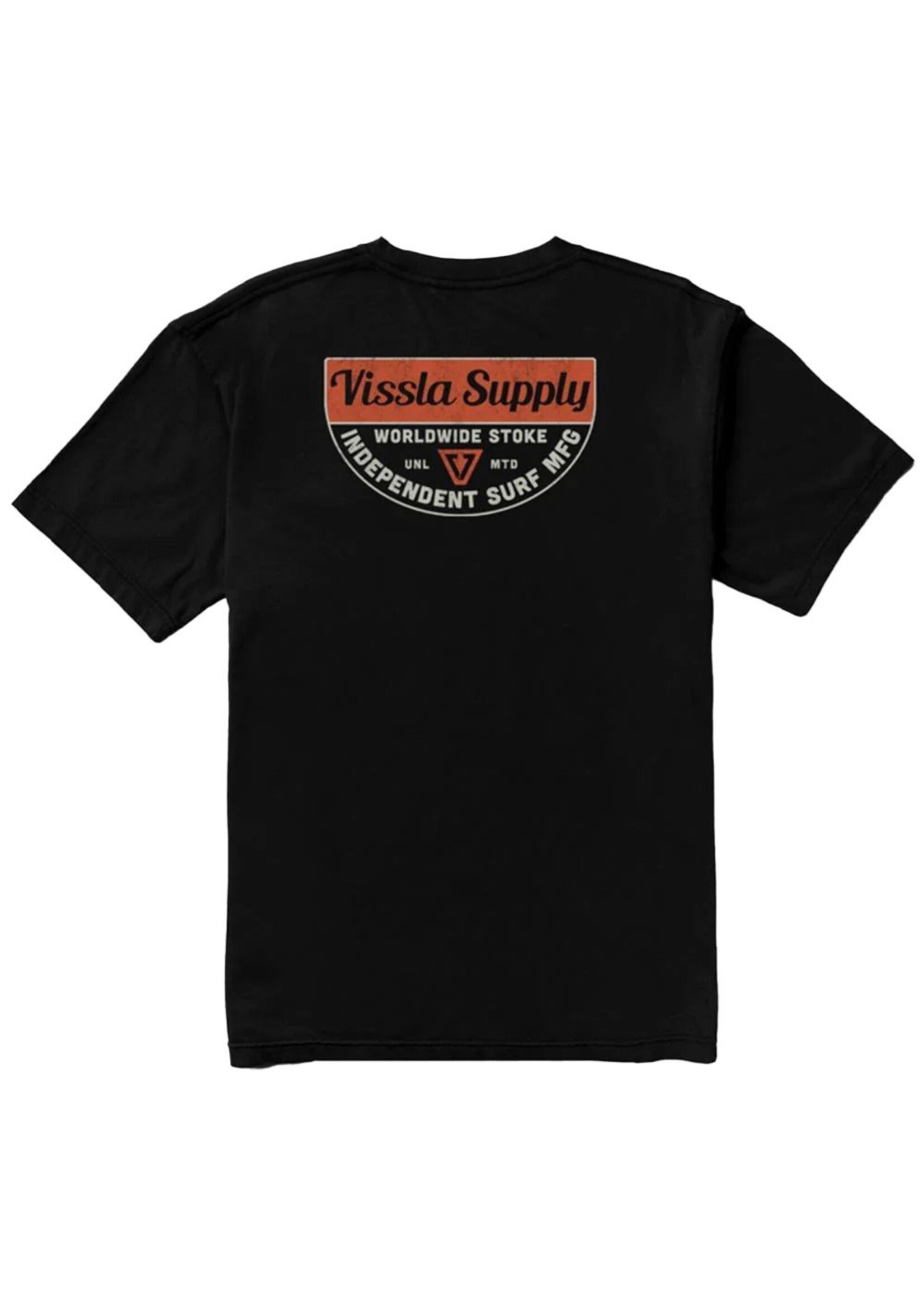 Vissla Independent Swell SS Tee - Black
