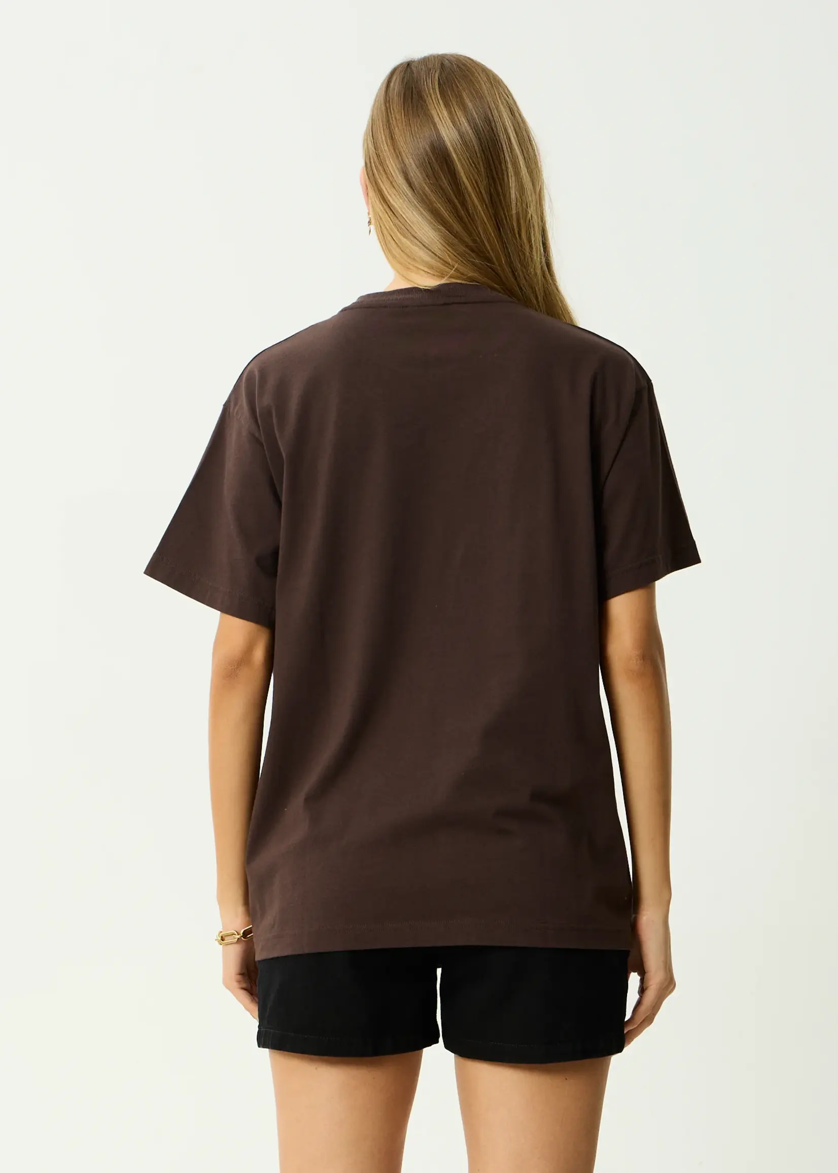Garden Variety Oversized Tee - Coffee