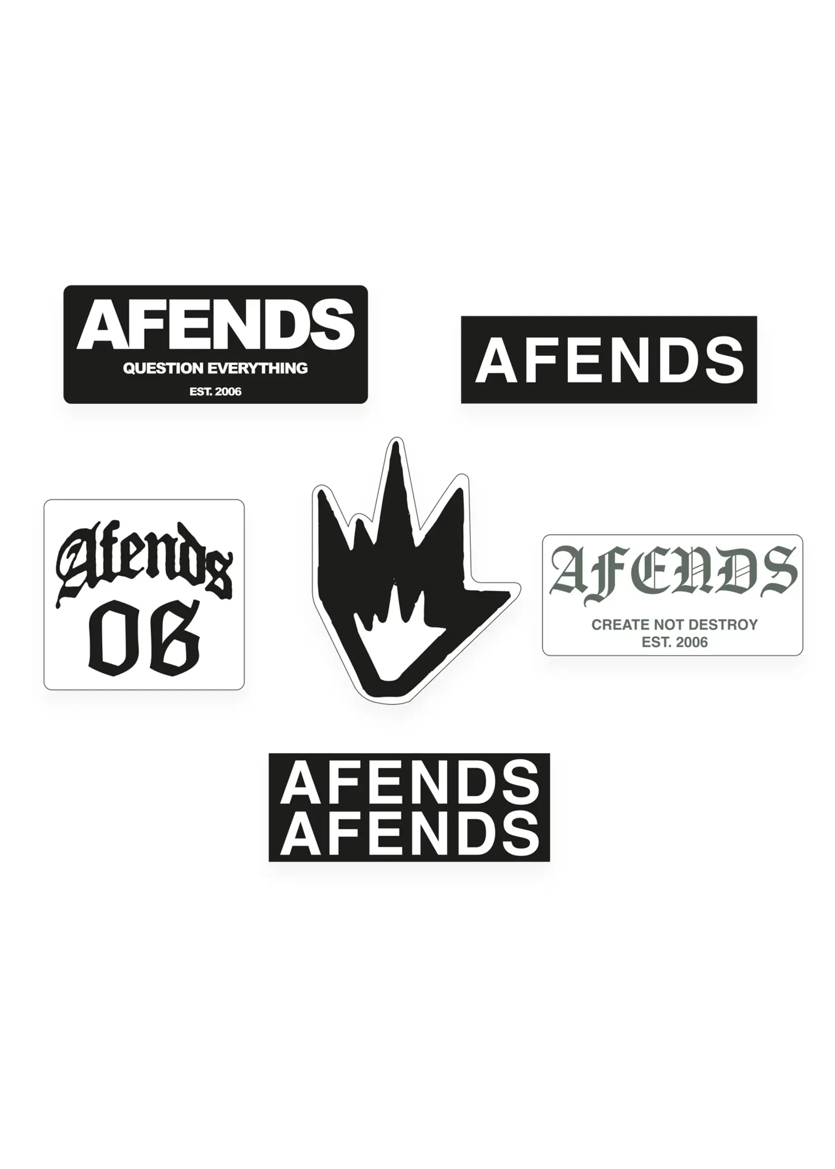 Afends Sticker Pack - Multi