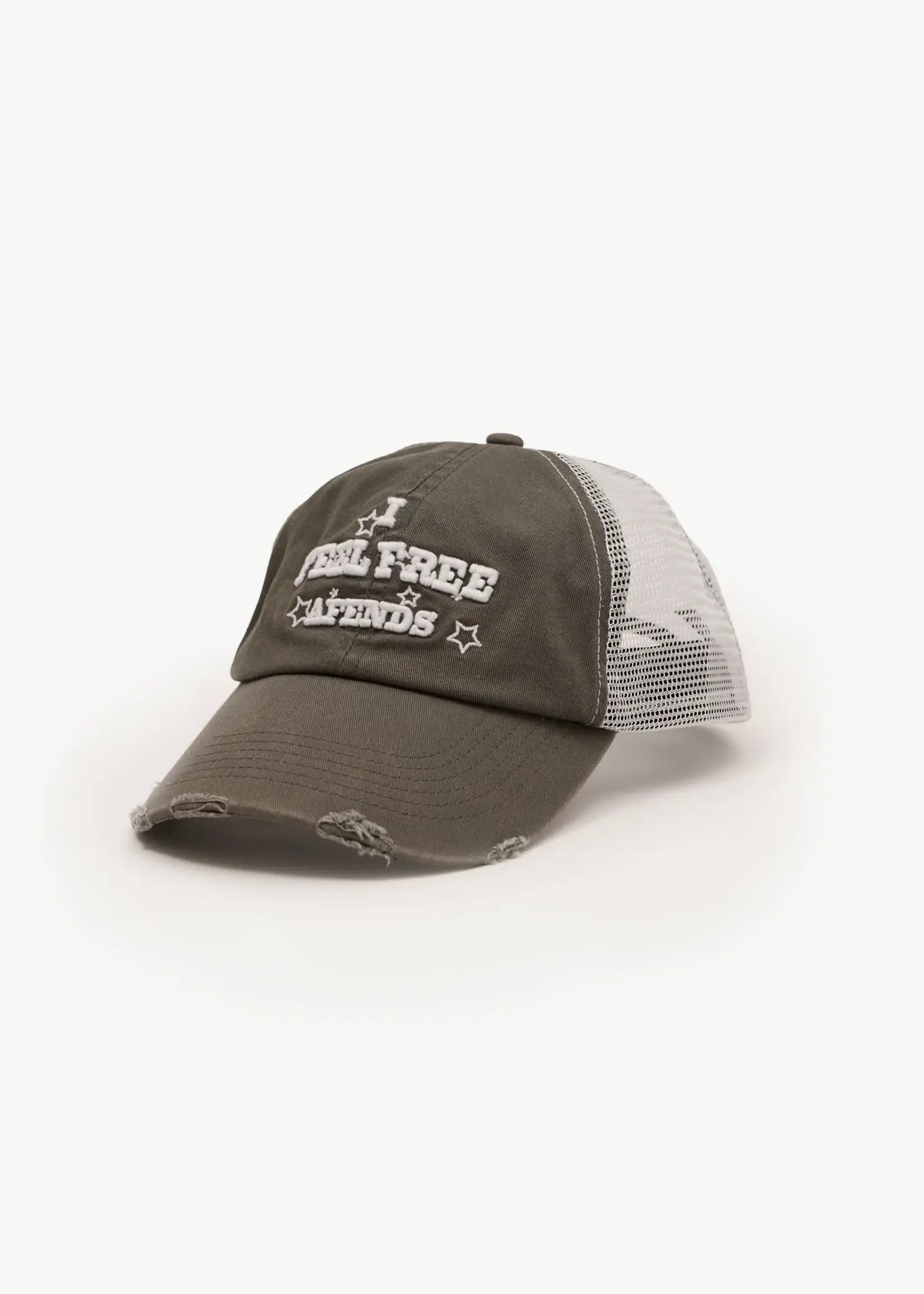 Afends Sonoran Six Panel Mesh Cap - Sycamore