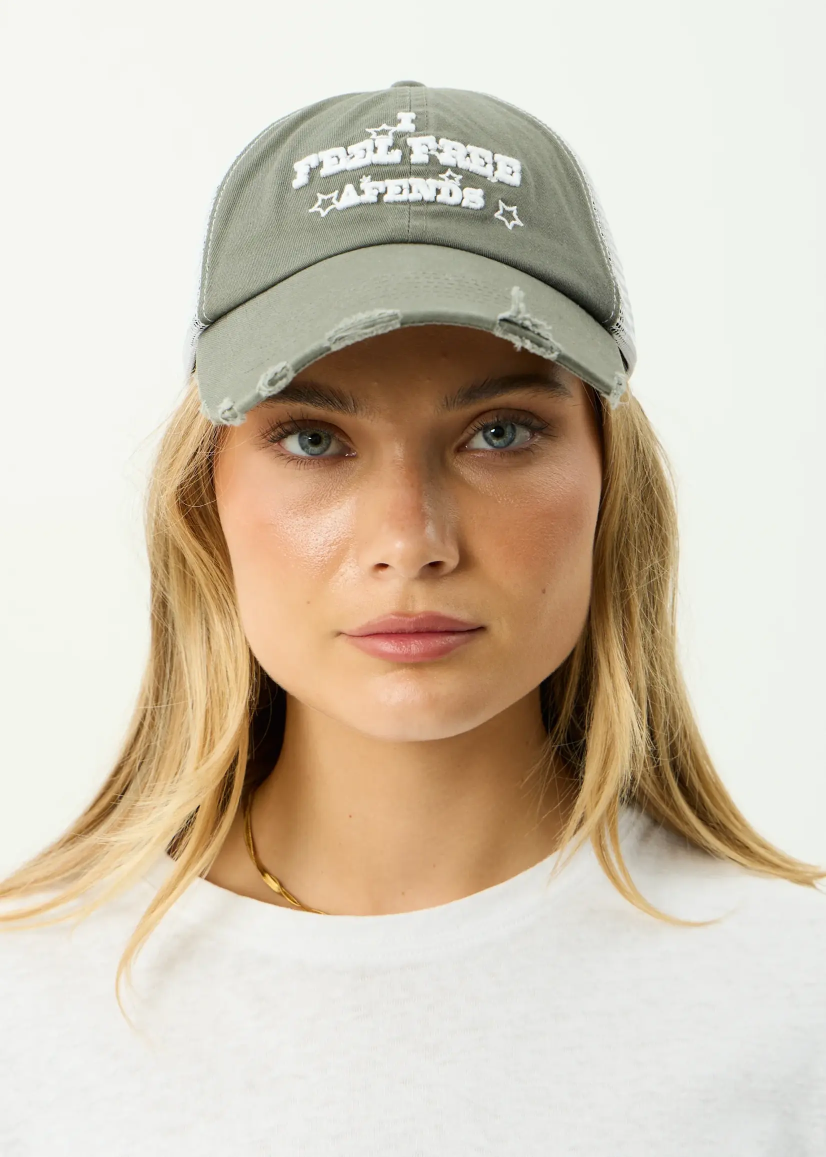 Afends Sonoran Six Panel Mesh Cap - Sycamore