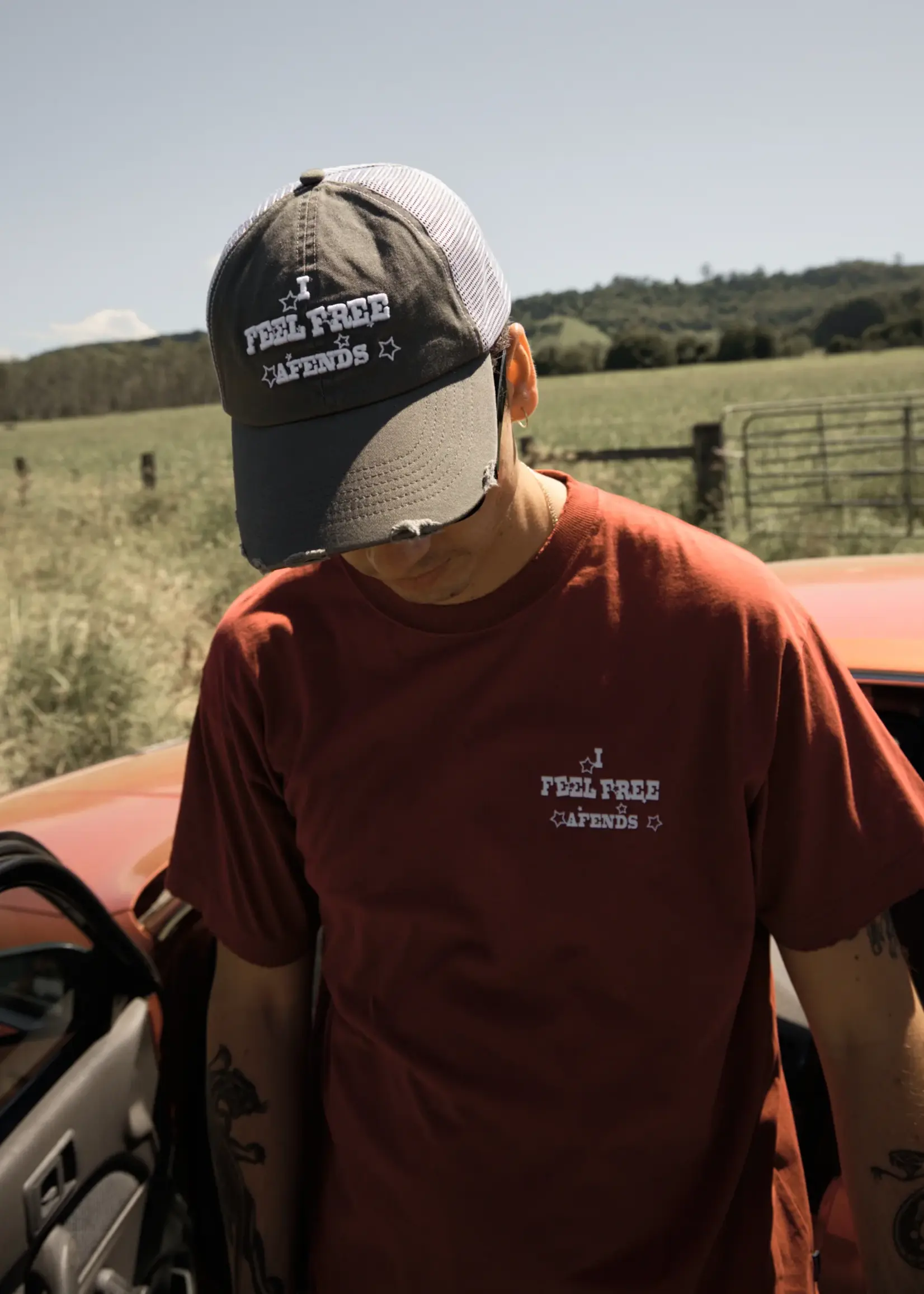 Afends Sonoran Six Panel Mesh Cap - Sycamore