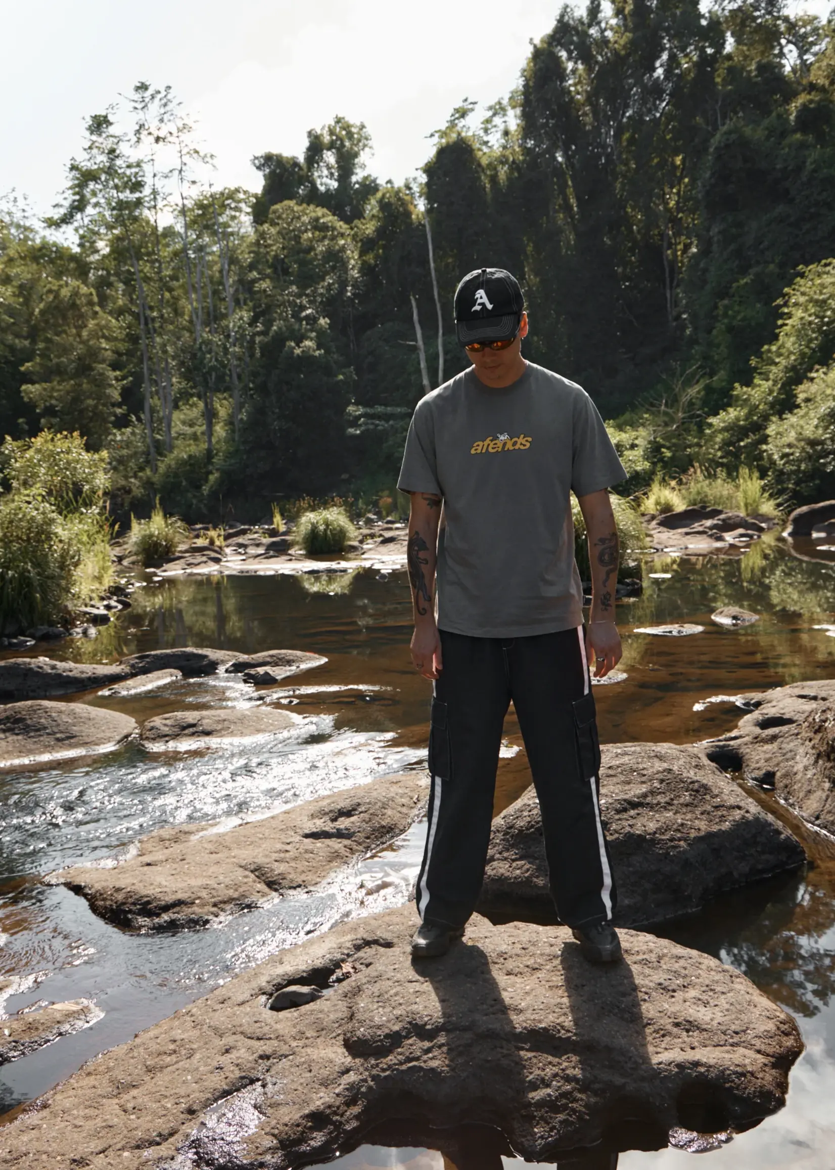 Ayy Six Panel Cap - Black