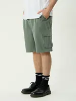 Afends Summit Pleated Cargo Short 22" - Washed Sycamore