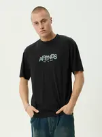 Afends Safety Retro Tee - Stone Black