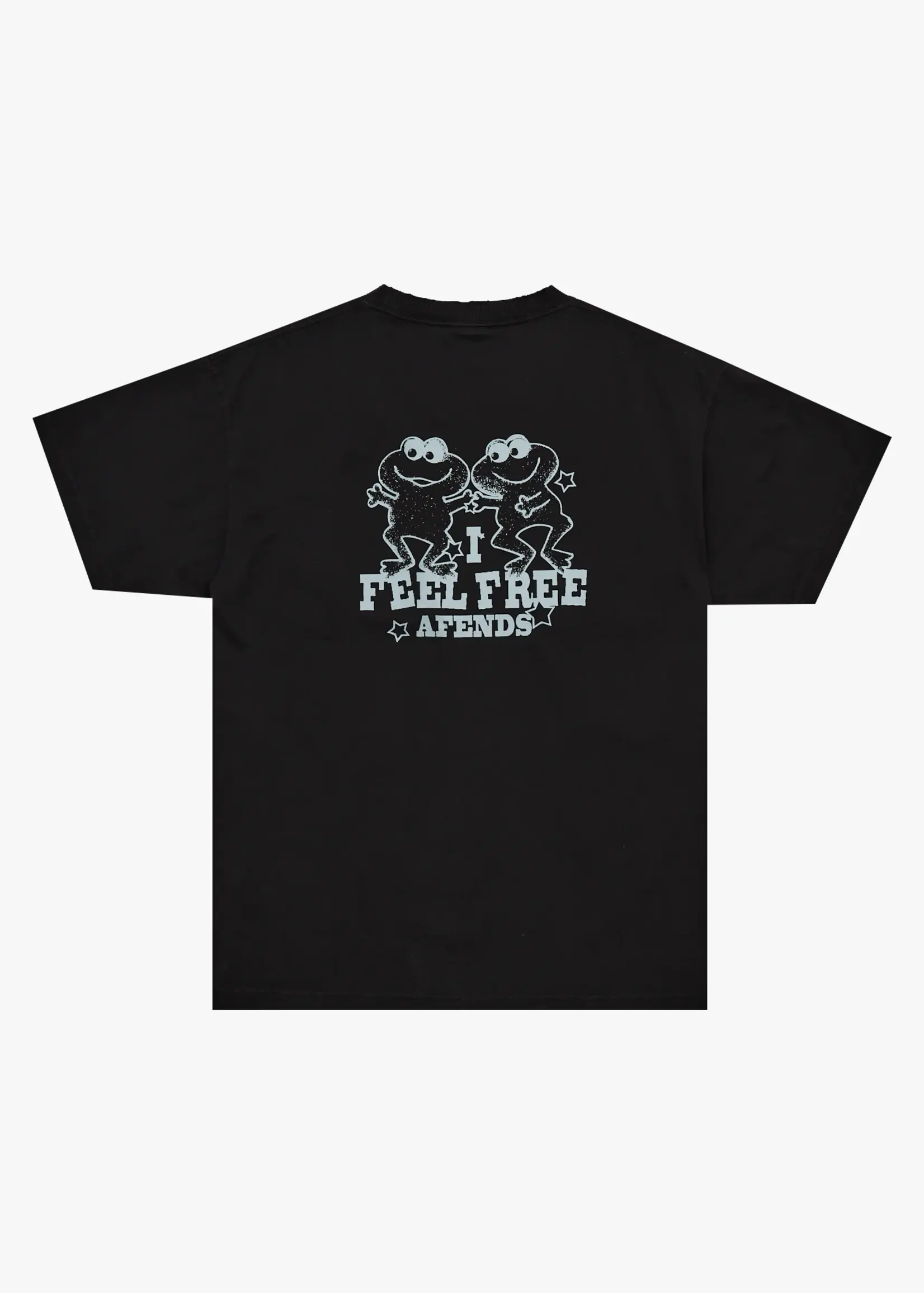 Afends Sonoran Boxy Tee - Stone Black