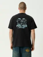 Afends Sonoran Boxy Tee - Stone Black