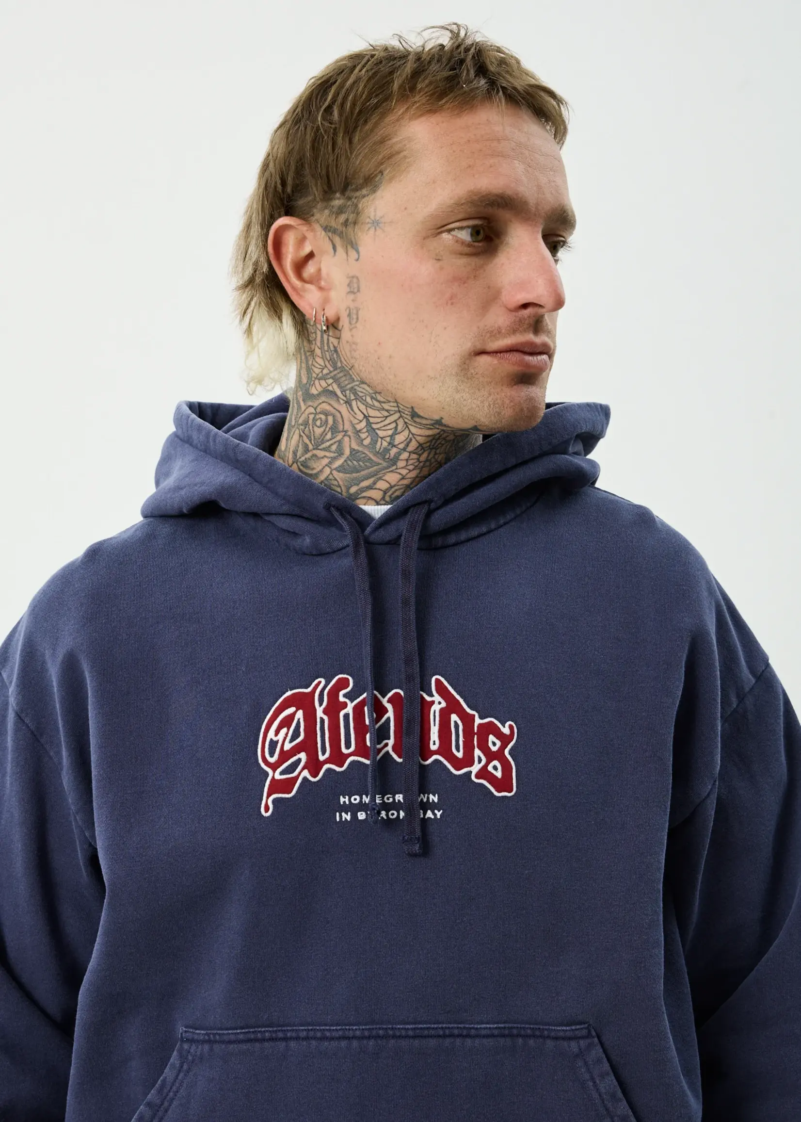 Home - Pull On Hood - Washed Deep Sea