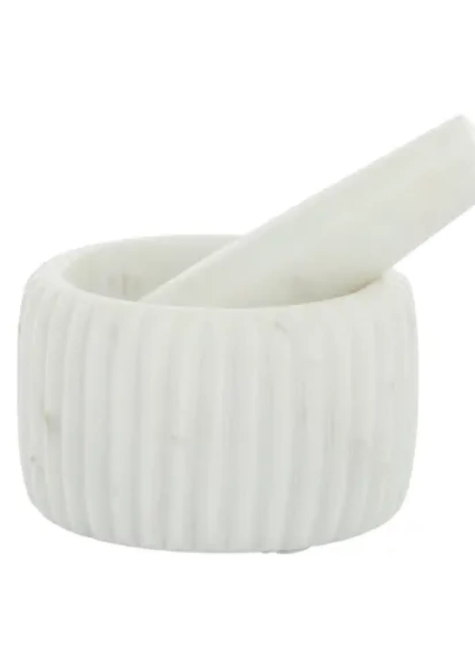 Mara Marble Mortar Pestle 12.5x7.5