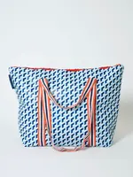 Zip Medium Tote - Maze