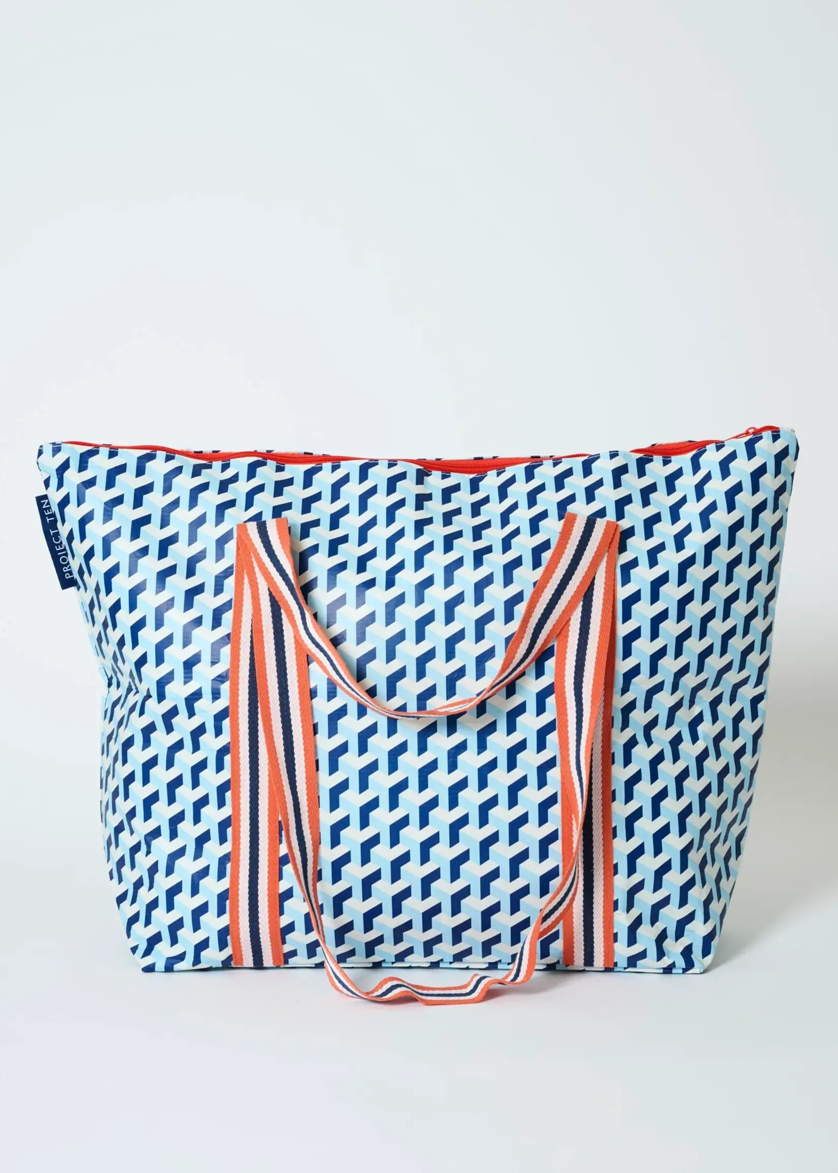 Zip Medium Tote - Maze