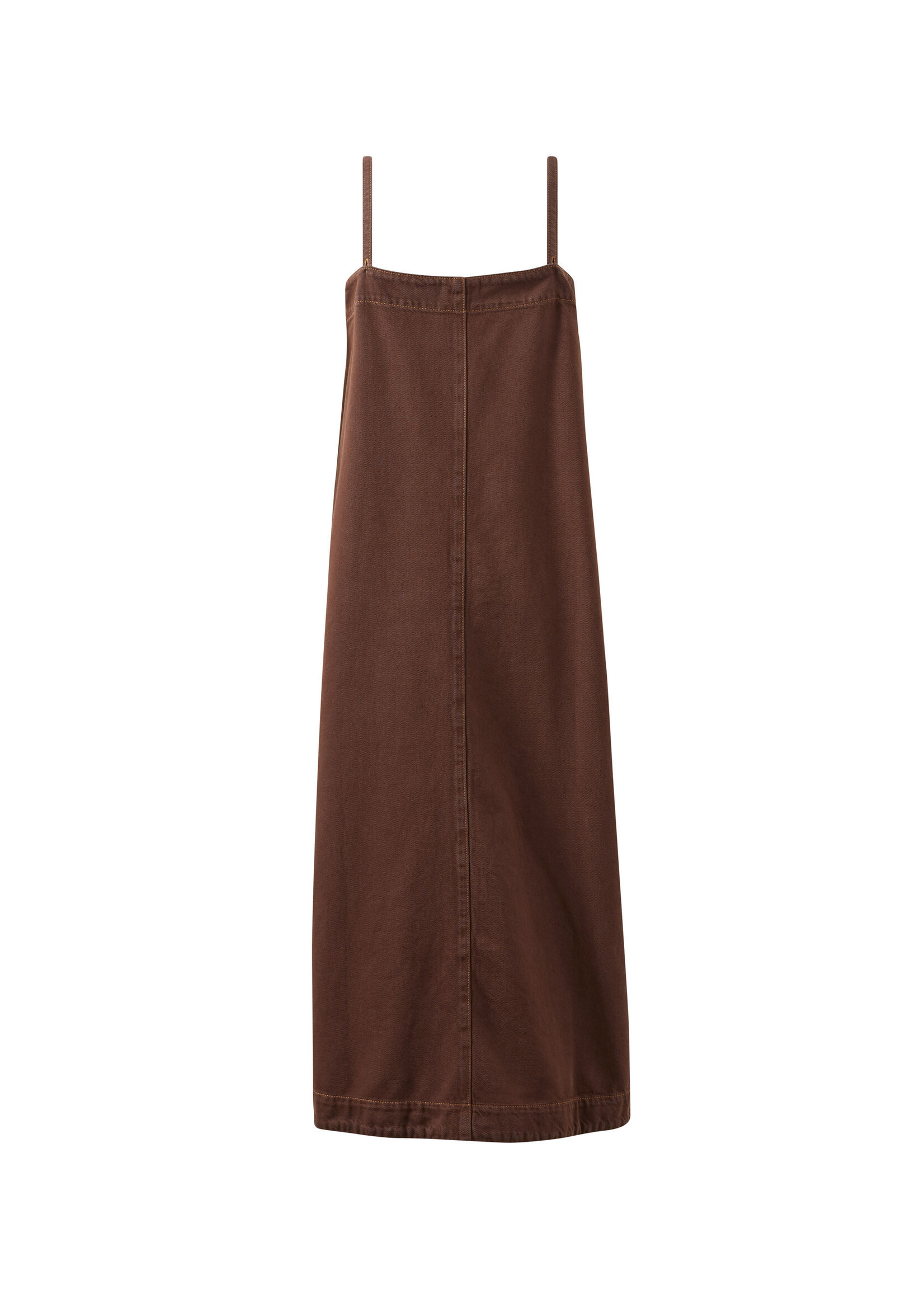 Ceres Life Remy Strappy Midi Dress Chocolate