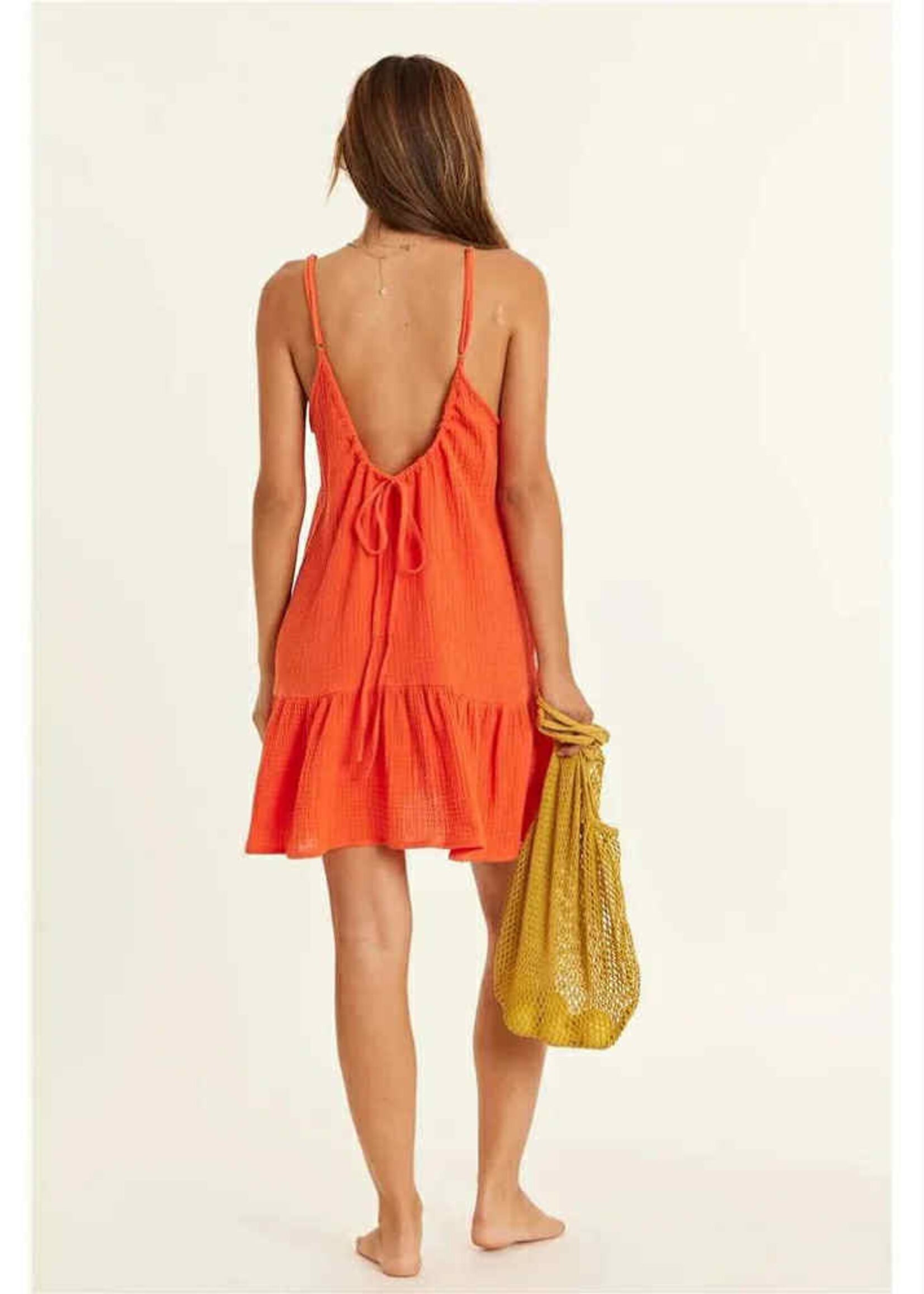 Sisstrevolution Liko Tank Dress - Hibiscus