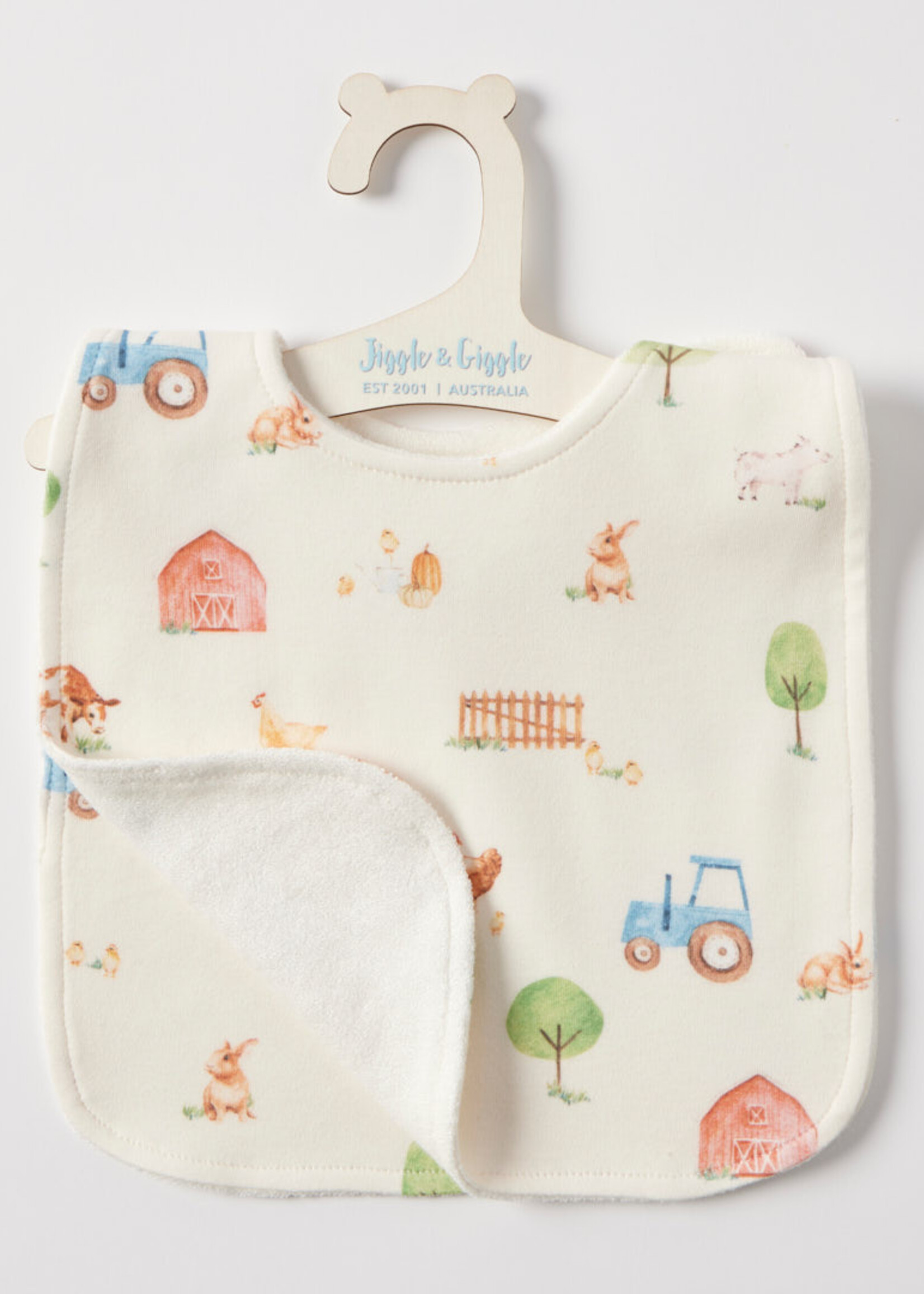 Barnyard Jersey Bib Set