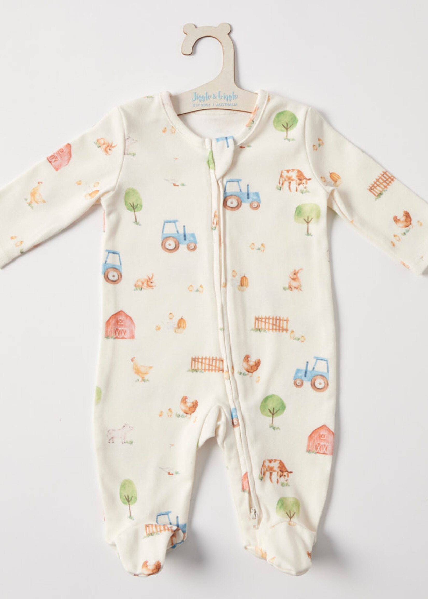 Barnyard Jersey Romper 000