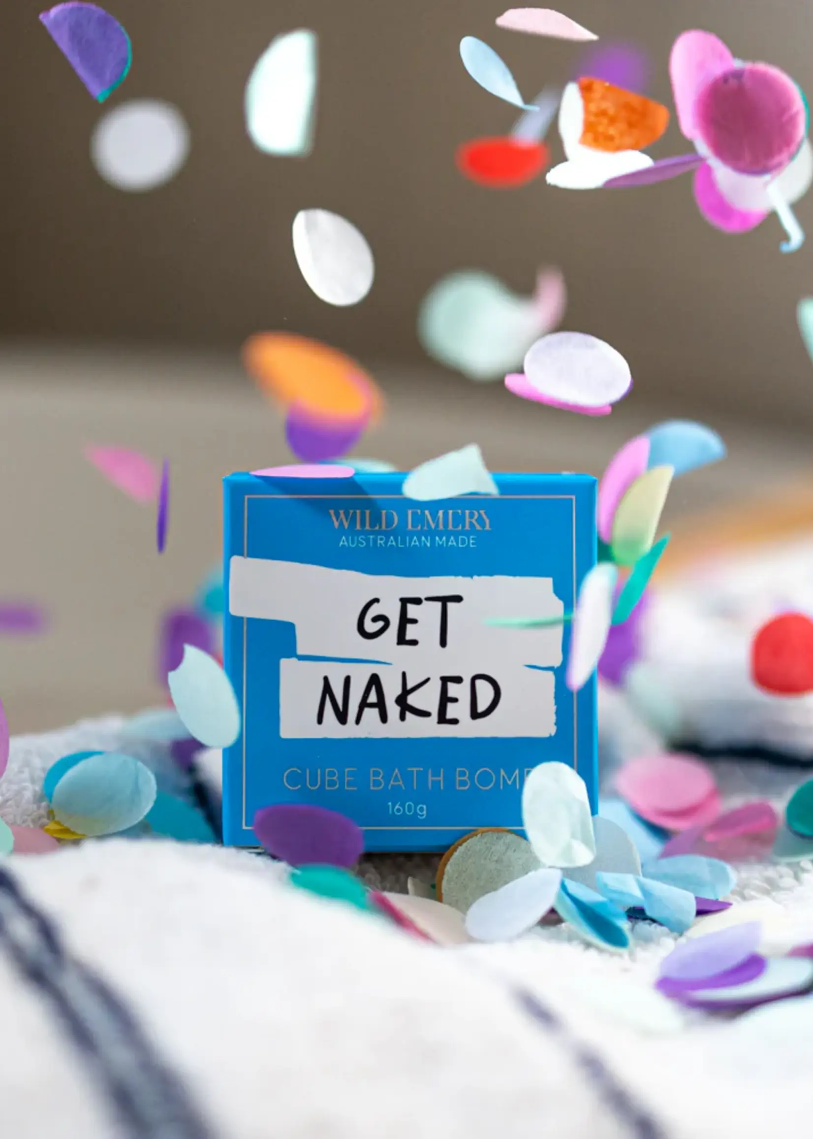 Wild Emery Get Naked - Cube Bath Bomb
