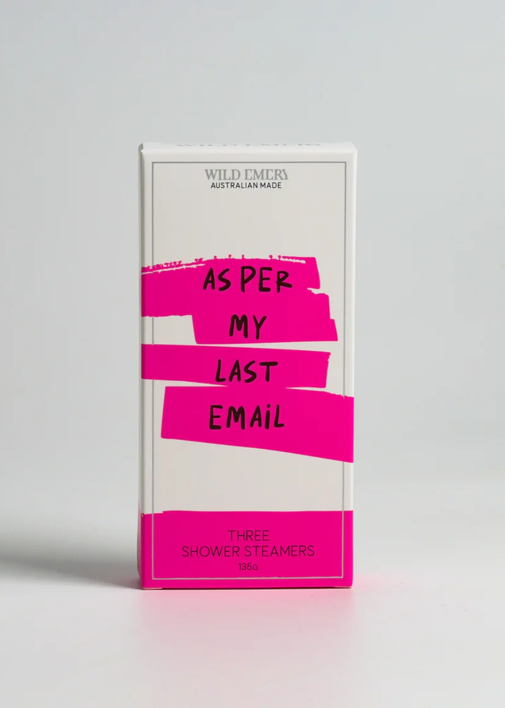 Wild Emery As Per My Last Email Cheeky Shower Steamer 3 Pack