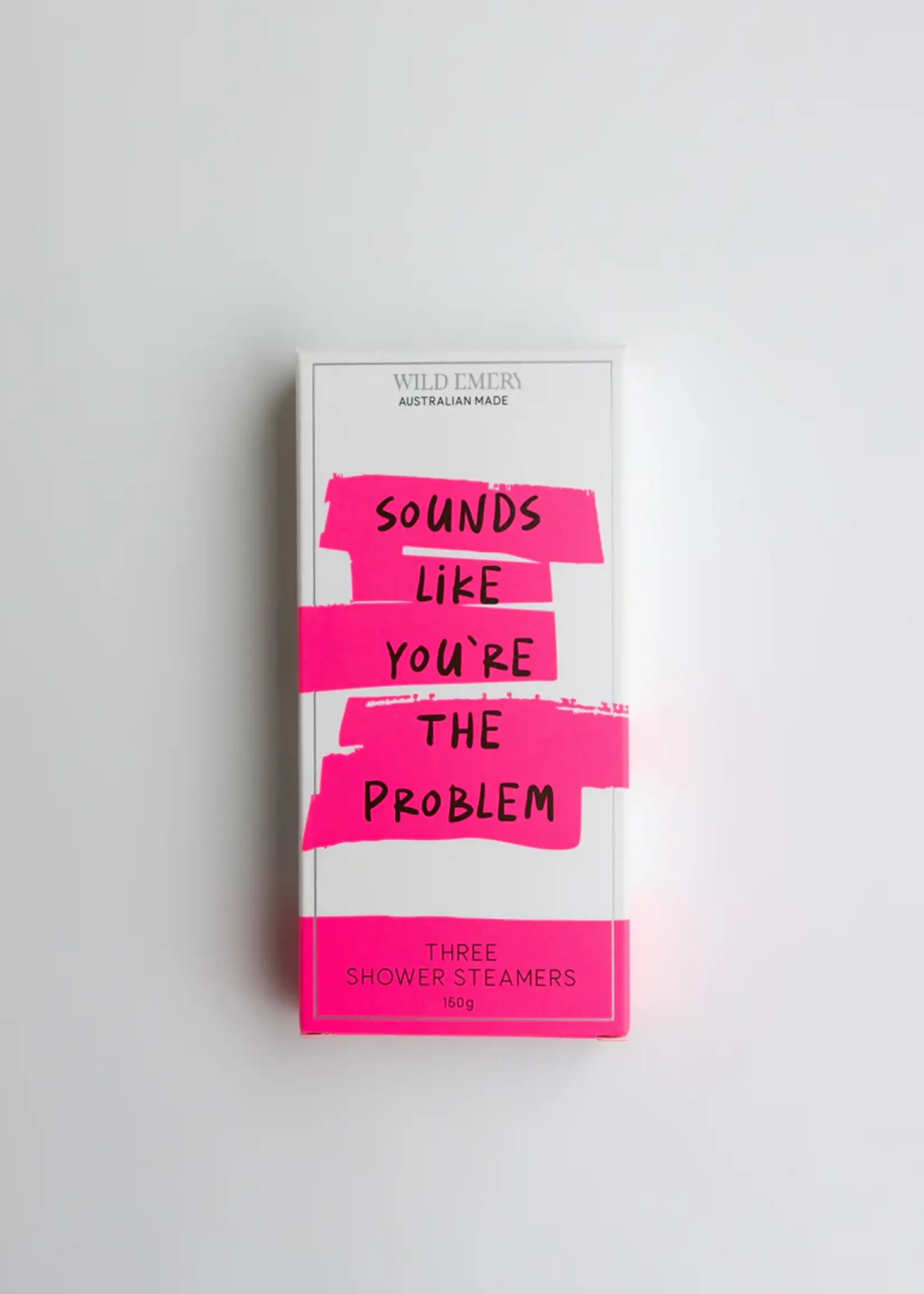 Wild Emery Sounds Like You're The Problem Cheeky Shower 3 Pack