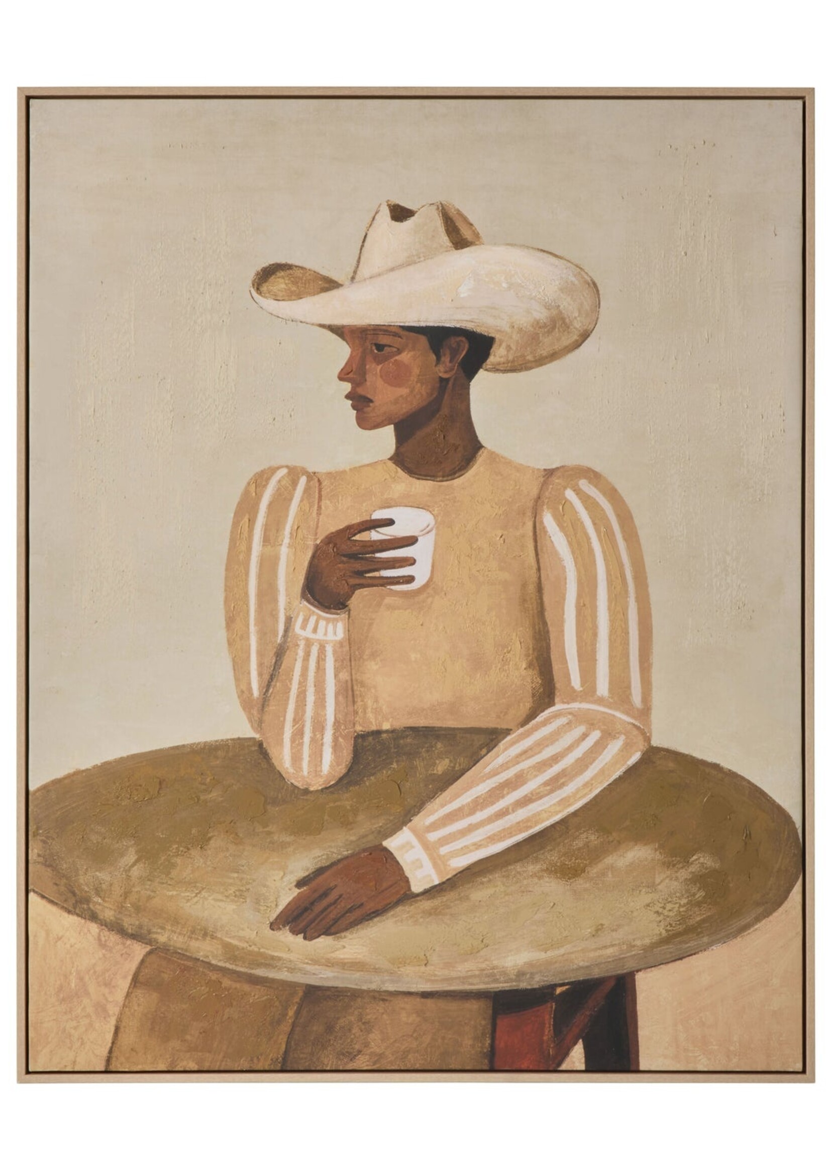 Desert Stillness Wall Art 80x100x4cm