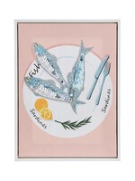 Lottie Fish Wall Art 30x2.3x40cm