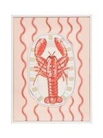 Isalbi Ari Lobster Wall Art 30x2.3x40cm