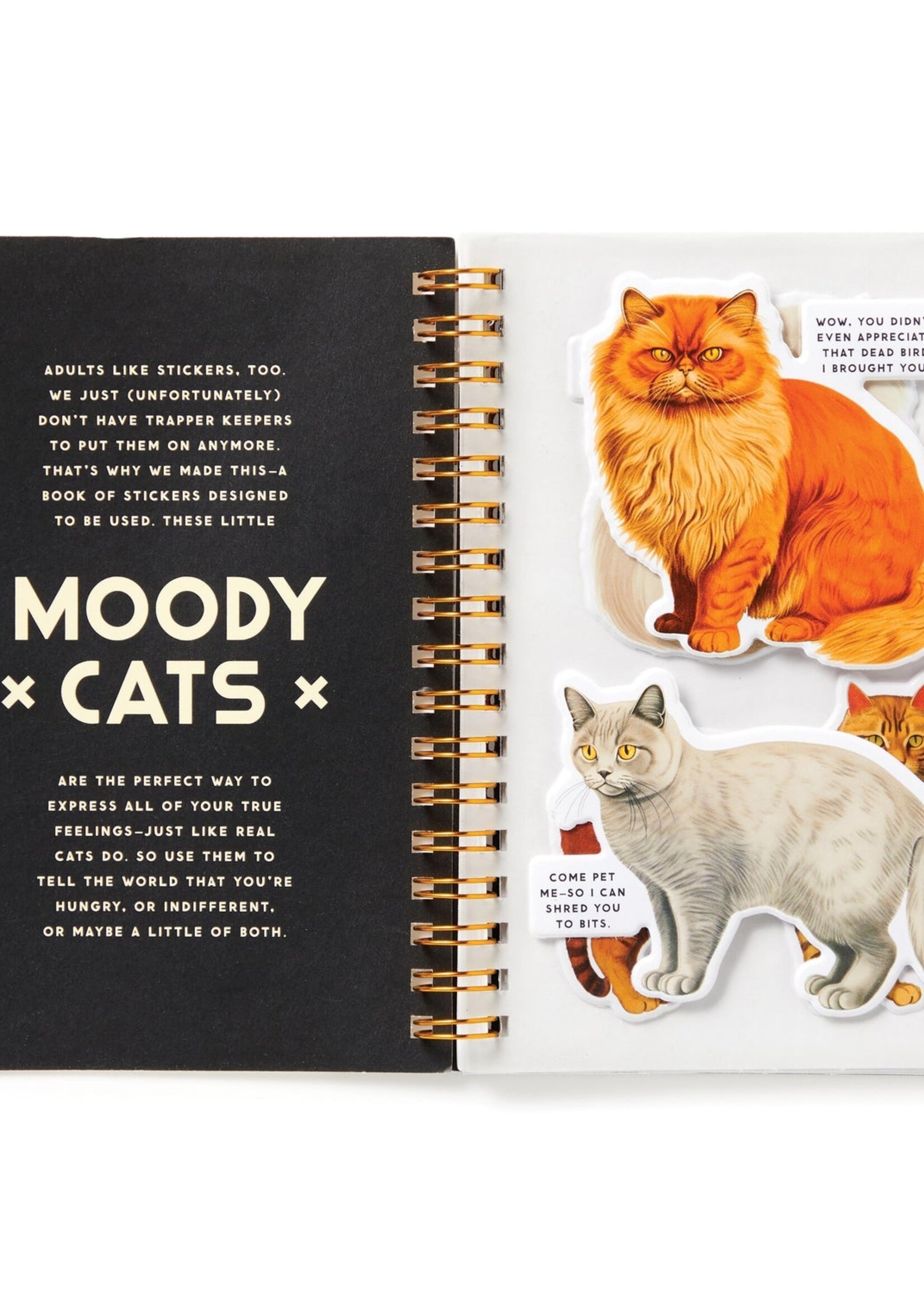 Isalbi Moody Cats Sticker Book