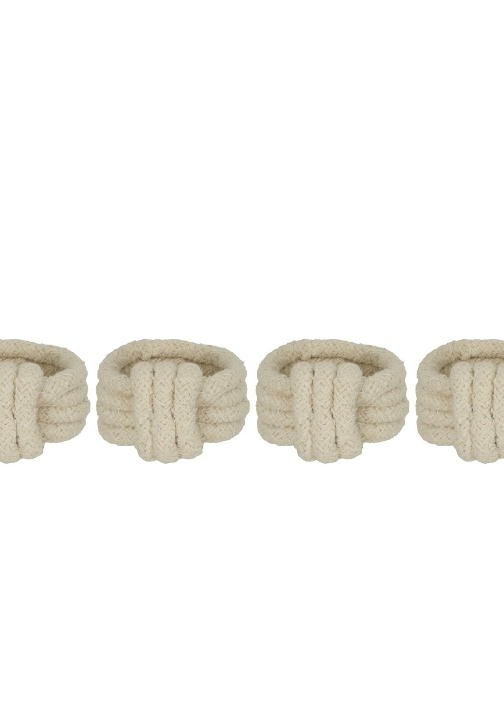 Reed Pipe Napkin Ring Set 4