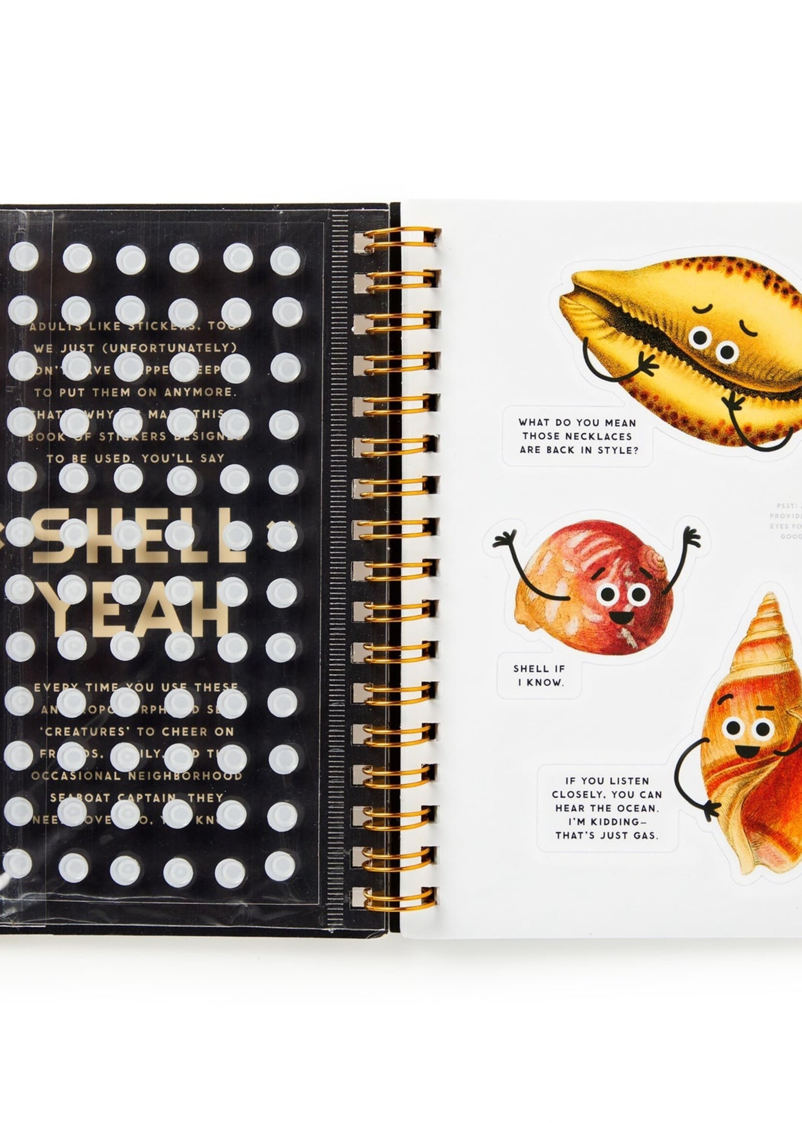 Shell Yeah Sticker Book