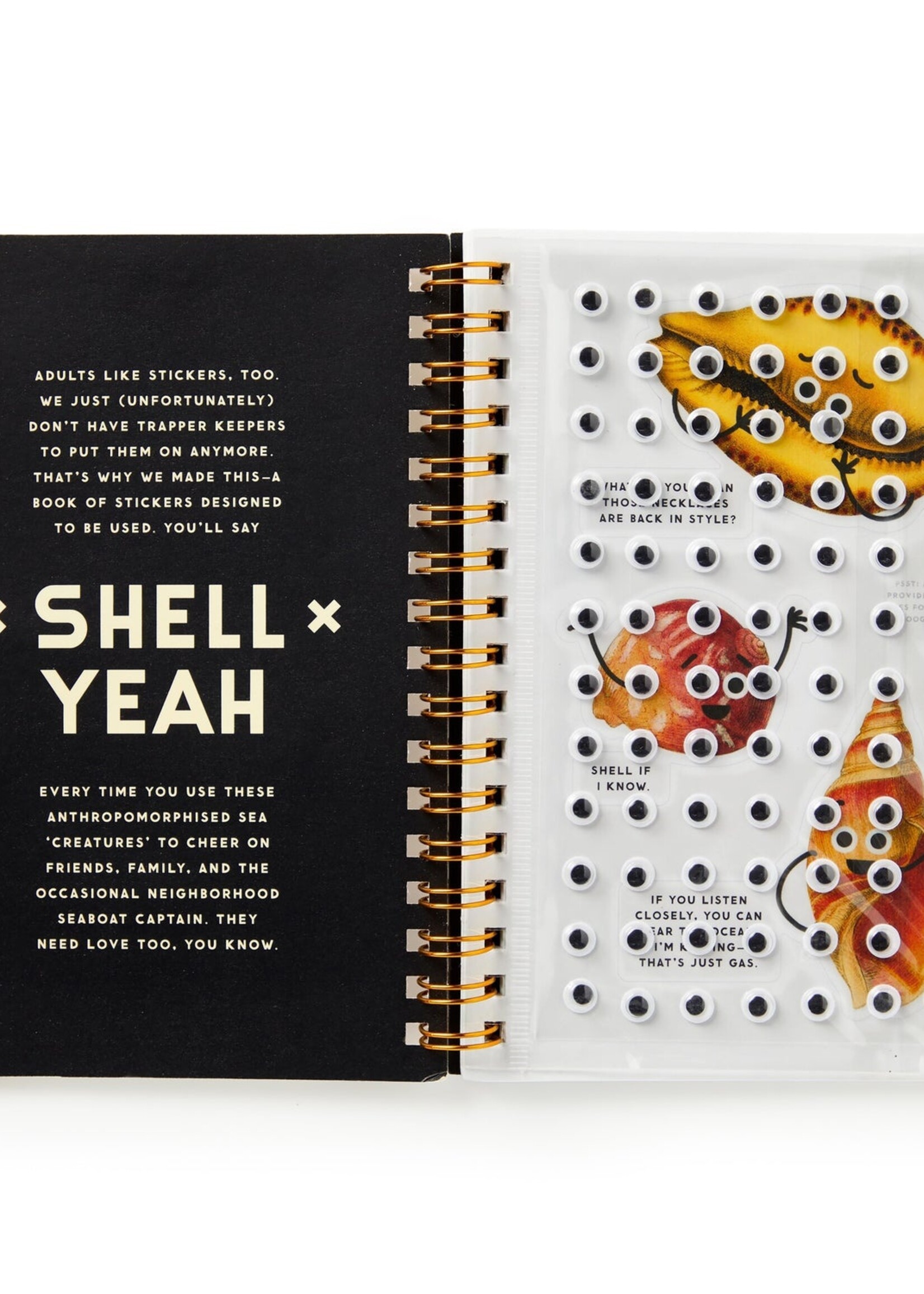 Shell Yeah Sticker Book