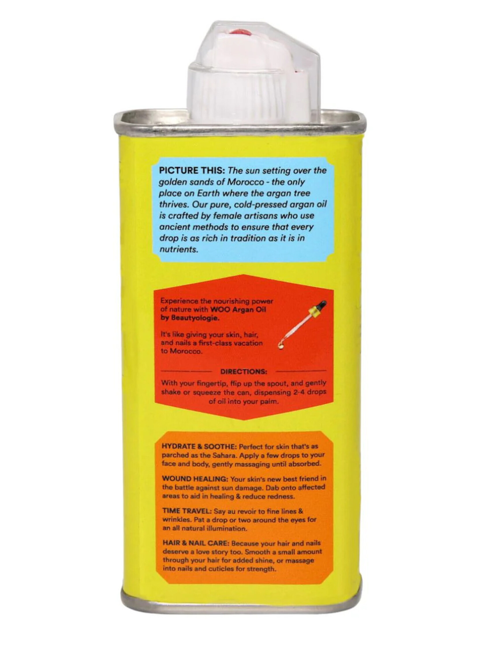 WOO - World Of Oils Argan Oil – Hydrating, Anti-Aging, and Softening for Skin, Hair, and Nails