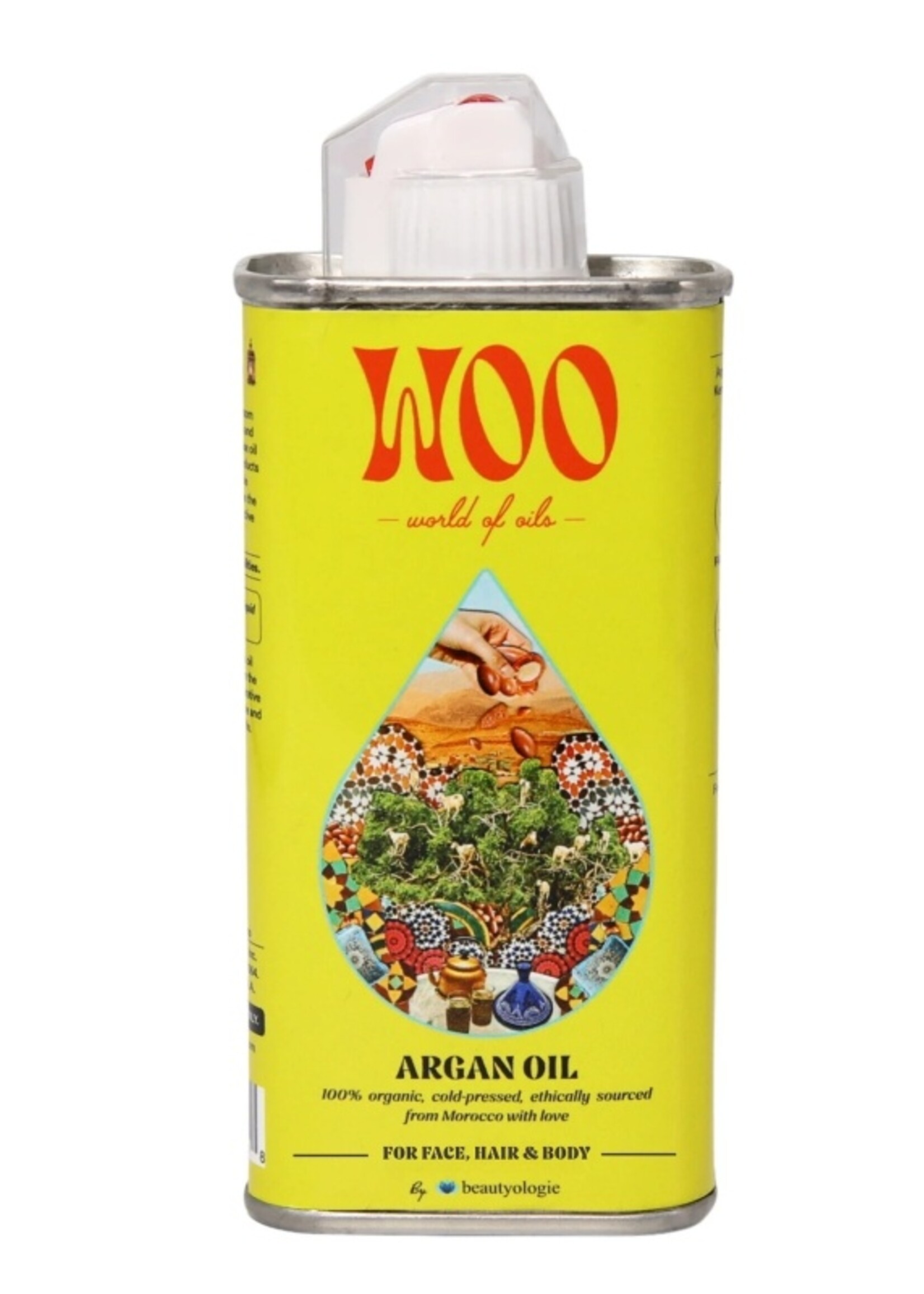 WOO - World Of Oils Argan Oil – Hydrating, Anti-Aging, and Softening for Skin, Hair, and Nails