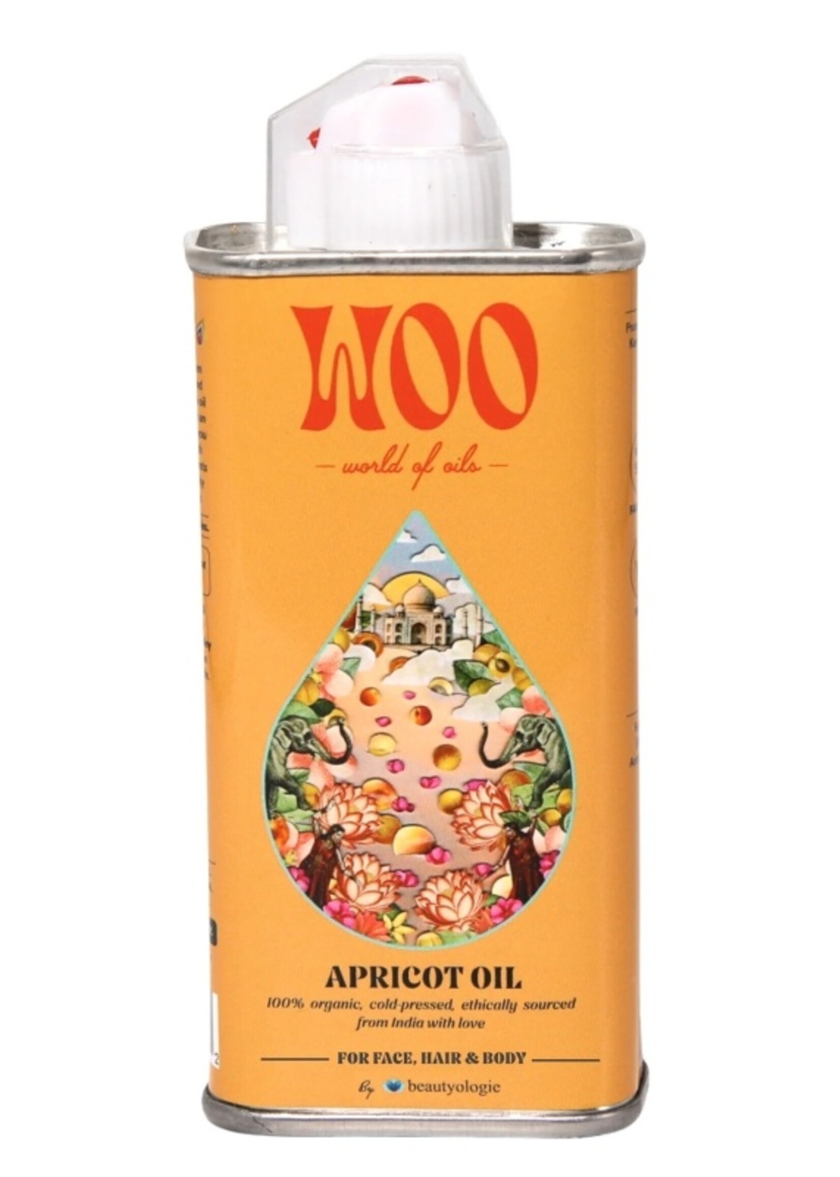 WOO - World Of Oils Apricot Oil – The Ultimate Hydrating Oil for Skin, Hair, and Body