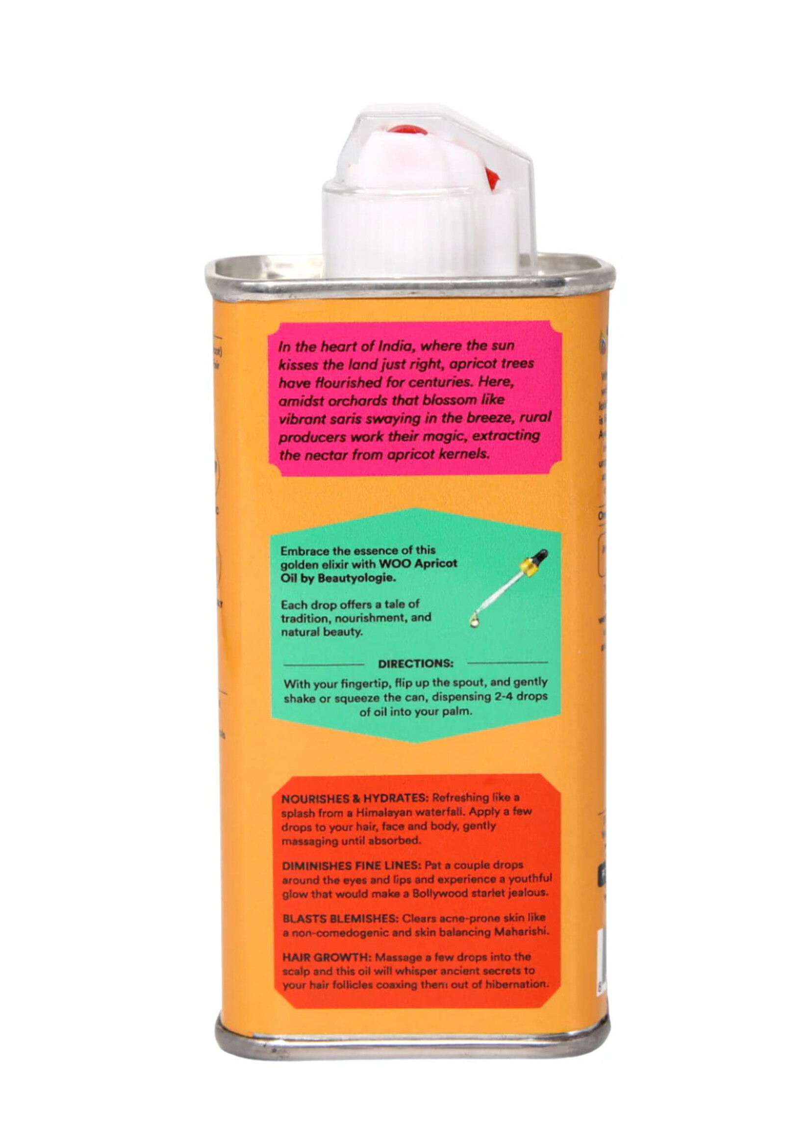 WOO - World Of Oils Apricot Oil – The Ultimate Hydrating Oil for Skin, Hair, and Body