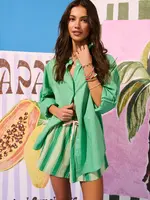 cartel and willow Cove Shirt - Emerald