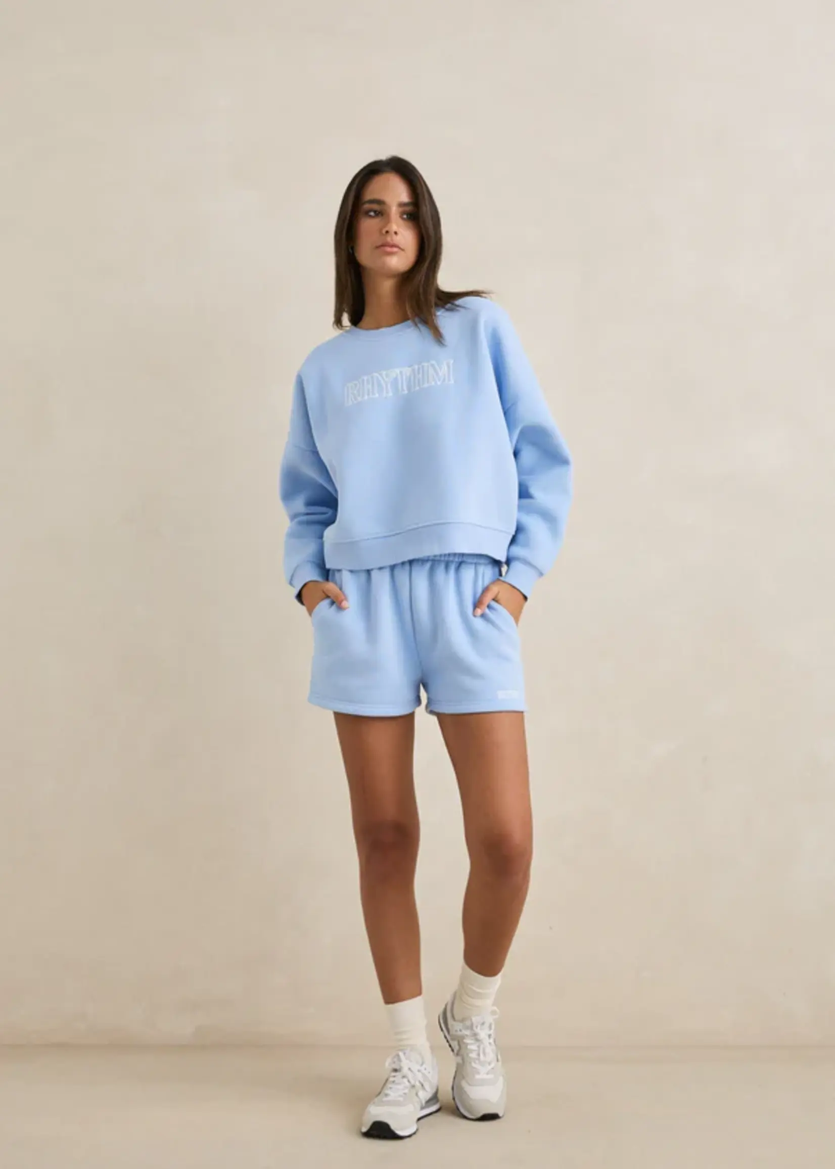 Rhythm Rhythm Slouchy Crew Neck Fleece