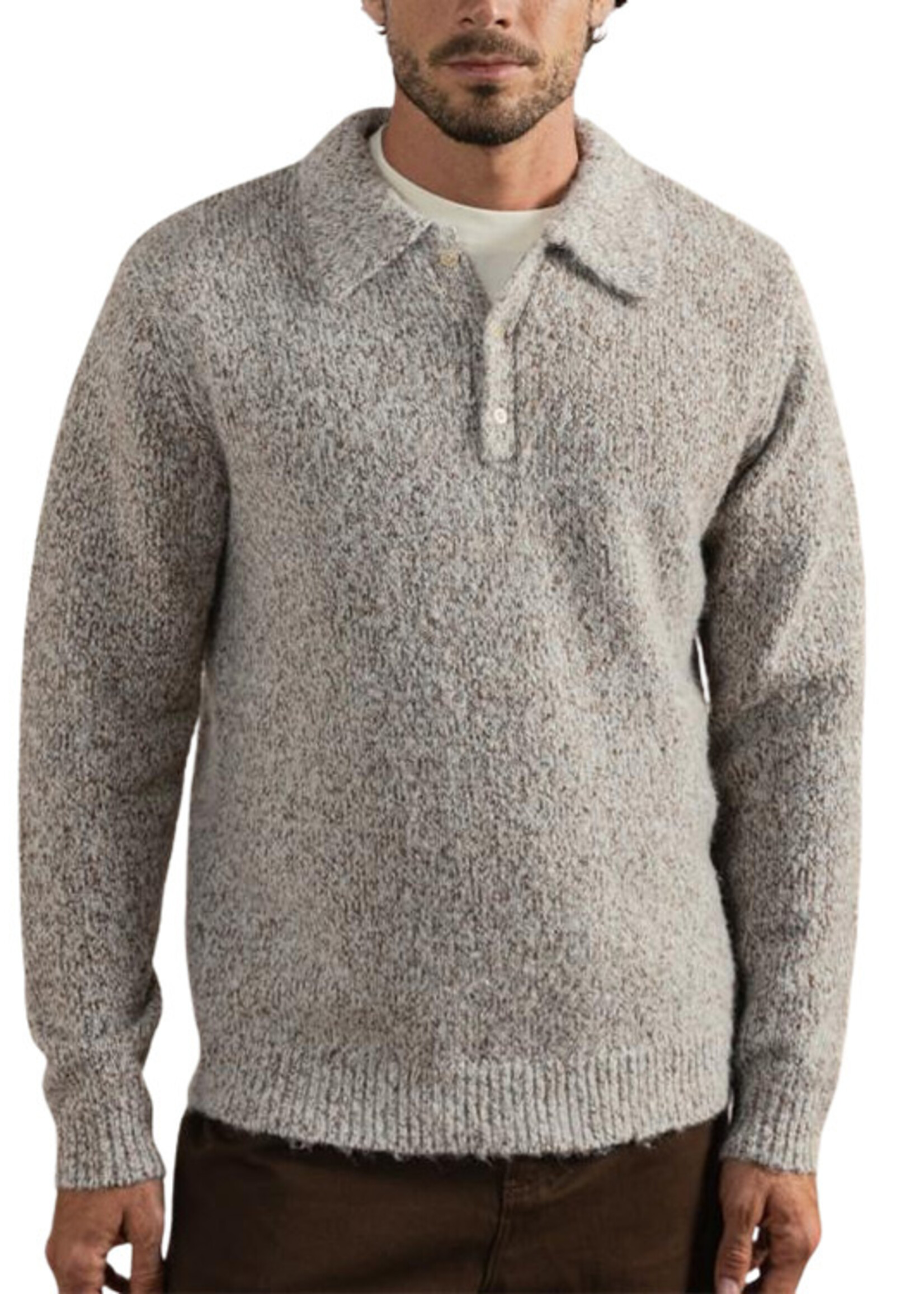 Rhythm Kinetic Collared Knit