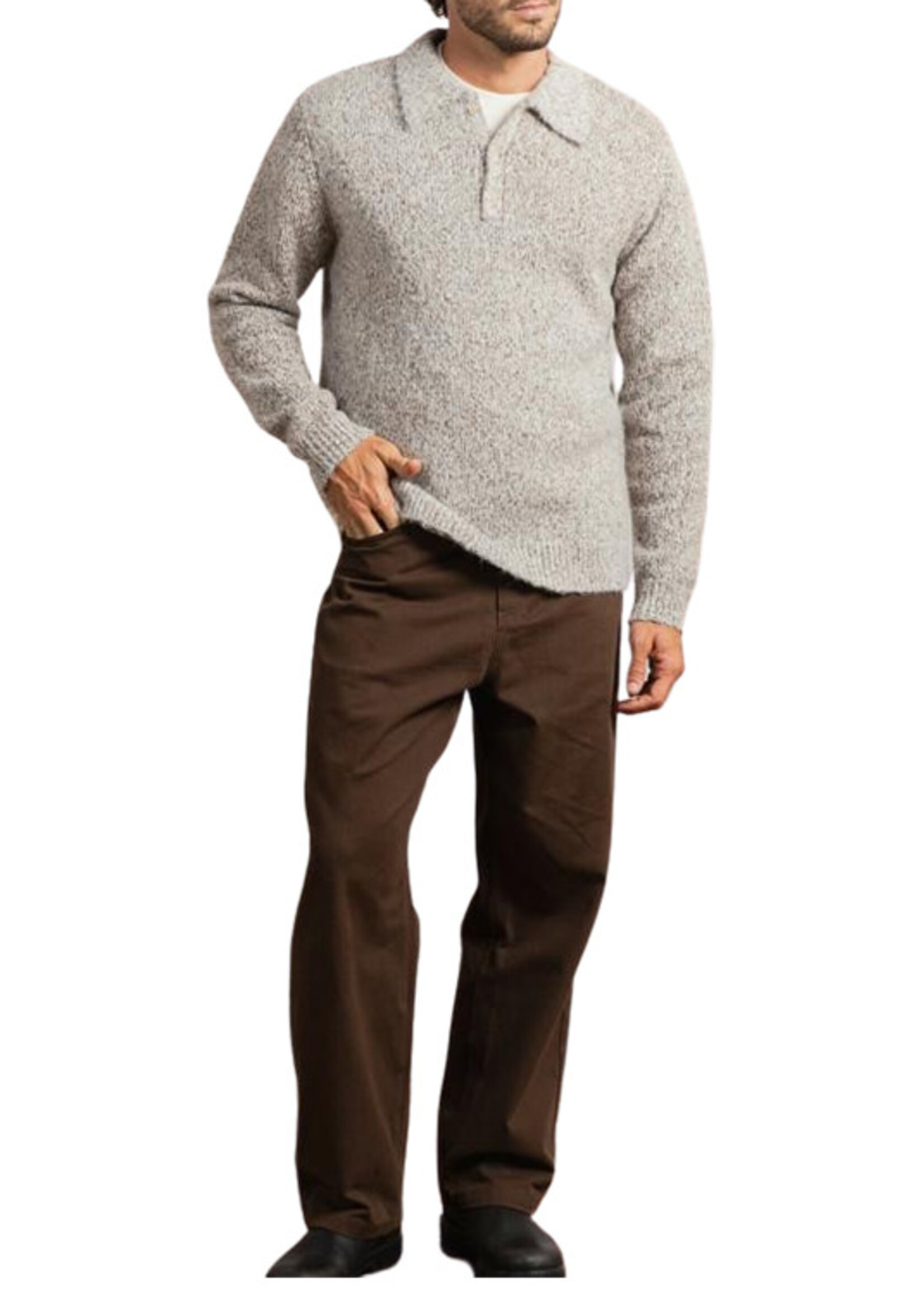 Rhythm Kinetic Collared Knit