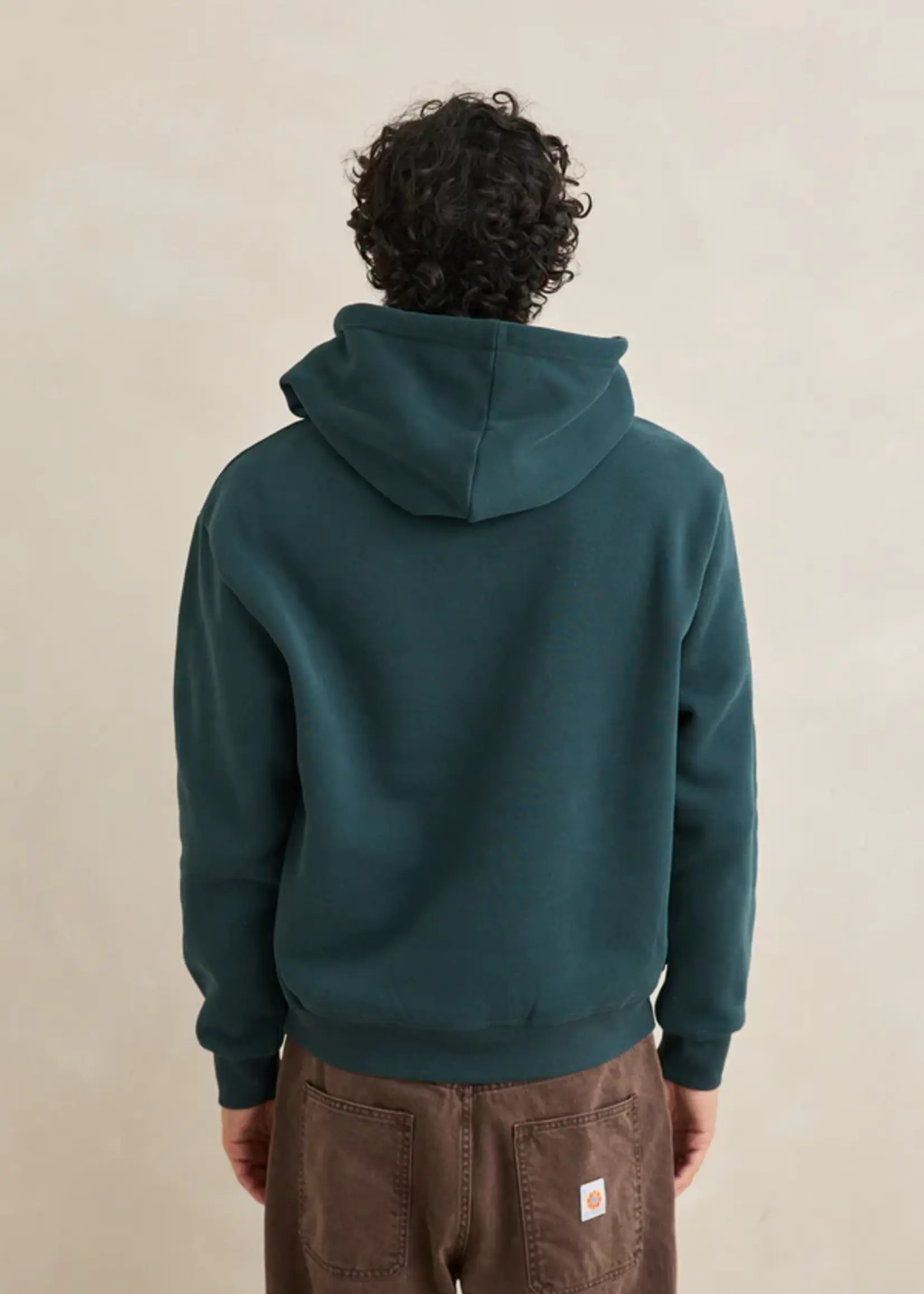 Rhythm Applique Fleece Hood