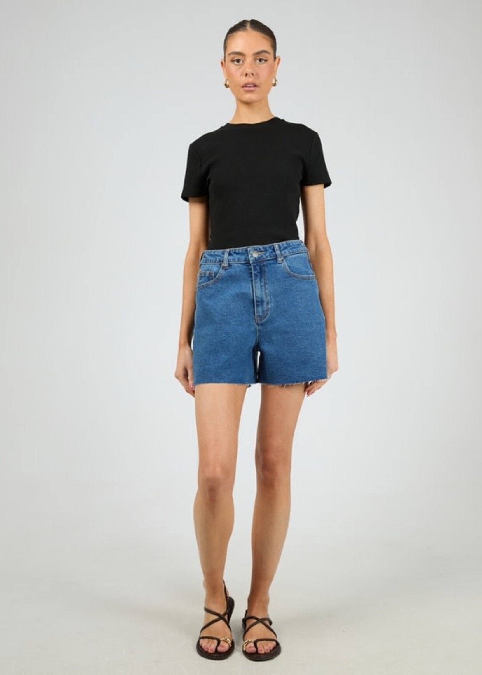 All About Eve Ricky Denim Short - Heritage Blue