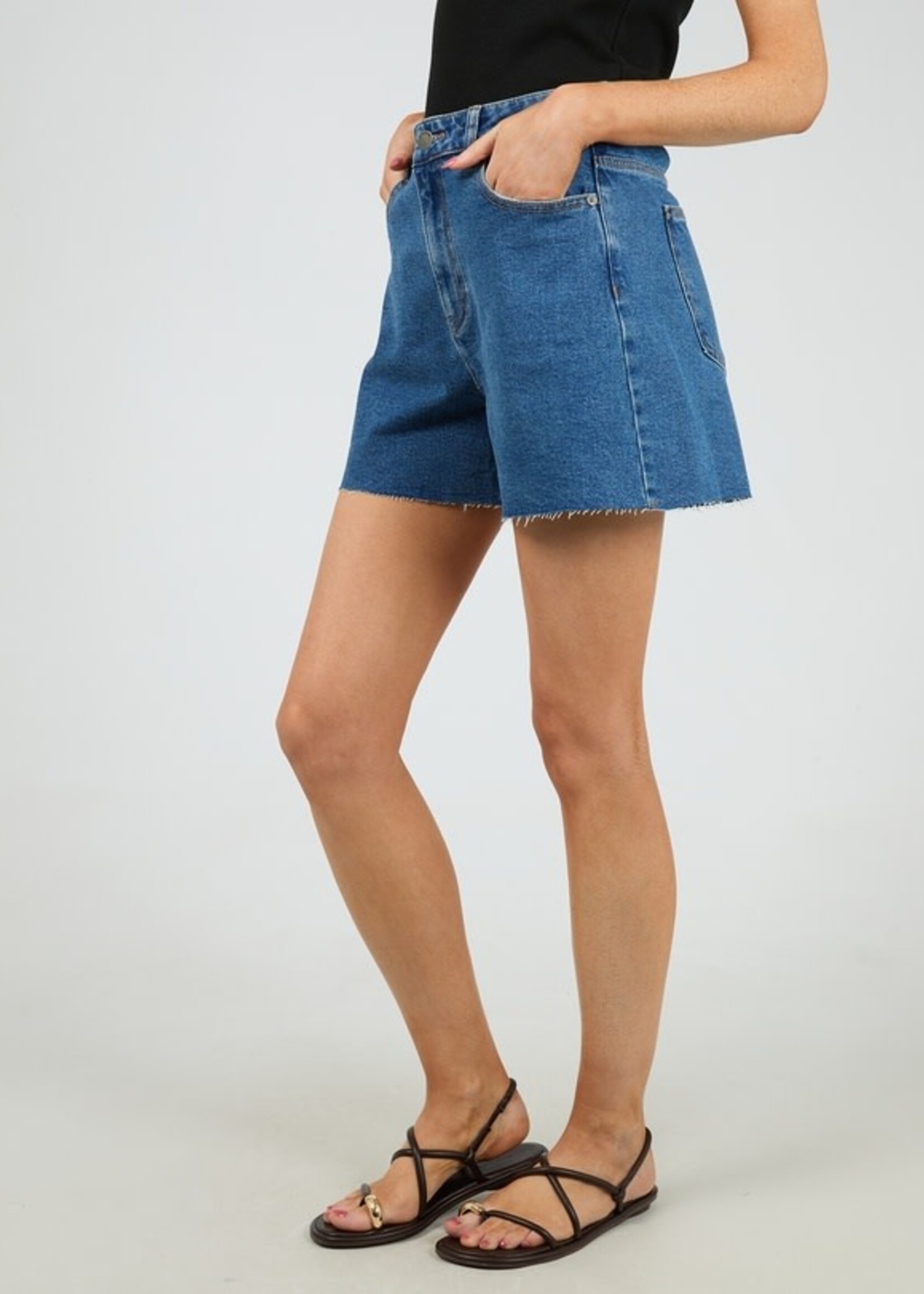 All About Eve Ricky Denim Short - Heritage Blue