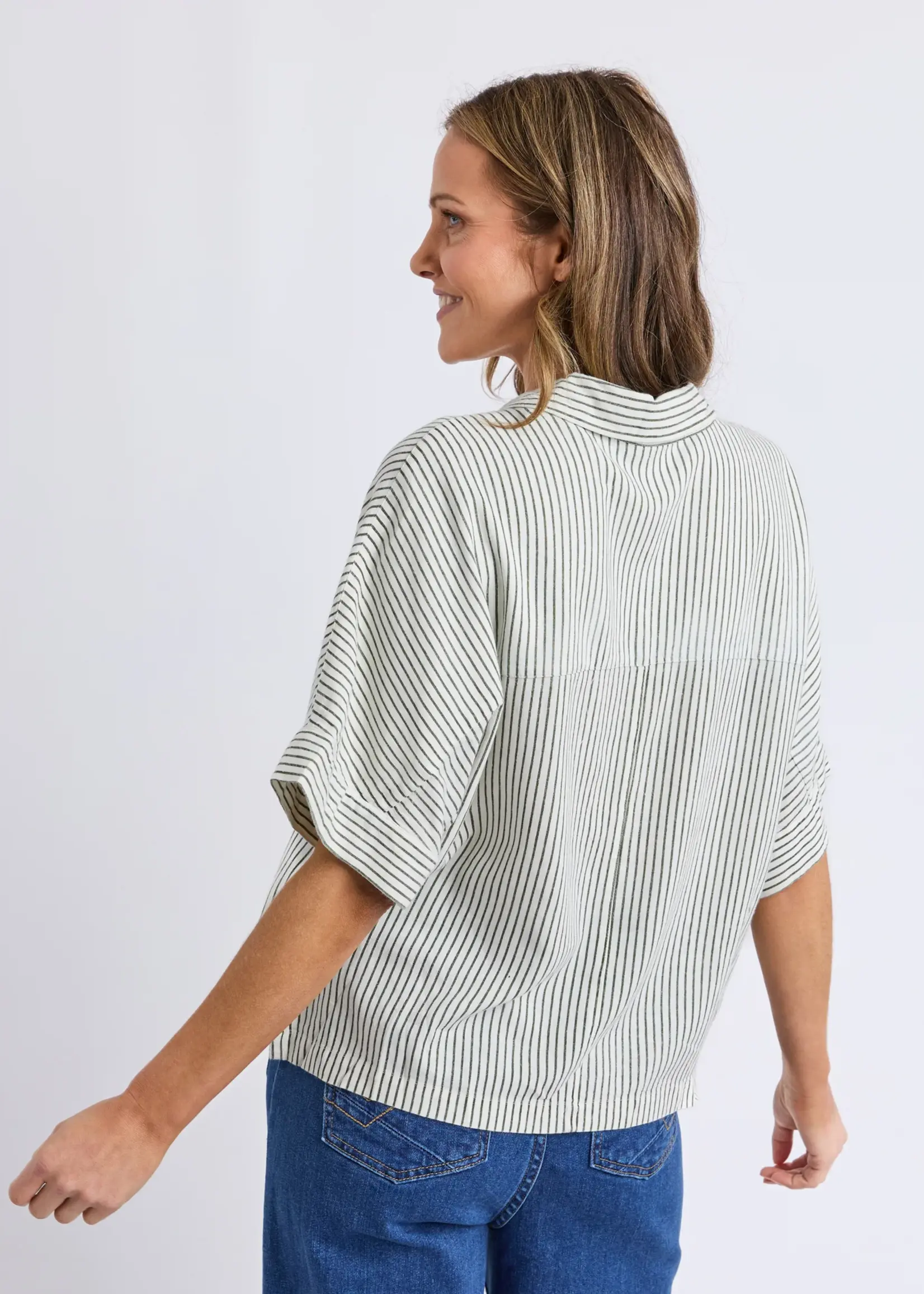 Elm Lifestyle Ruth SS Shirt - Basil
