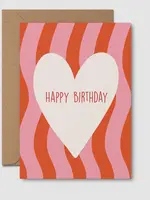 Rosalie Birthday Card  Heart