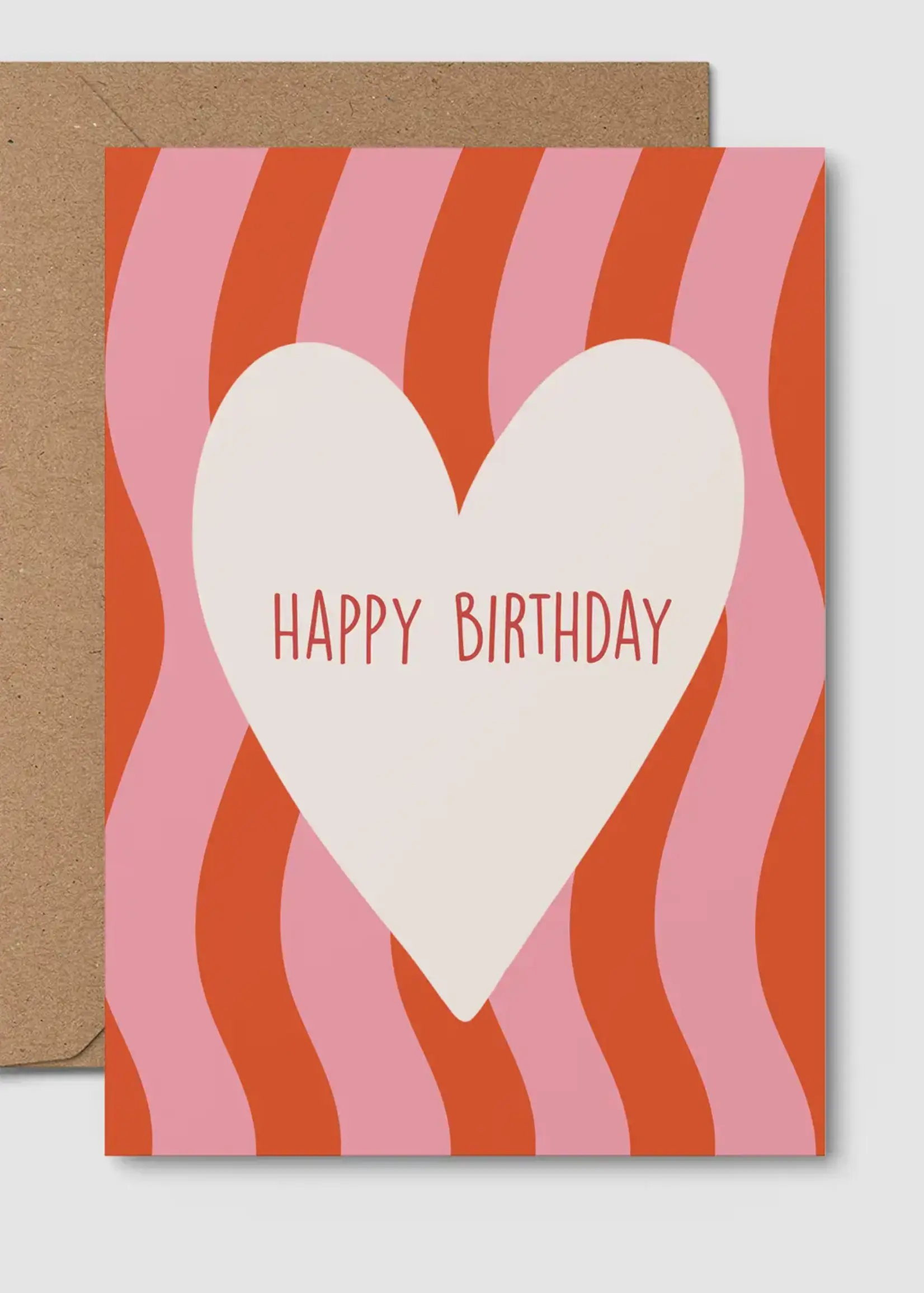 Rosalie Birthday Card  Heart
