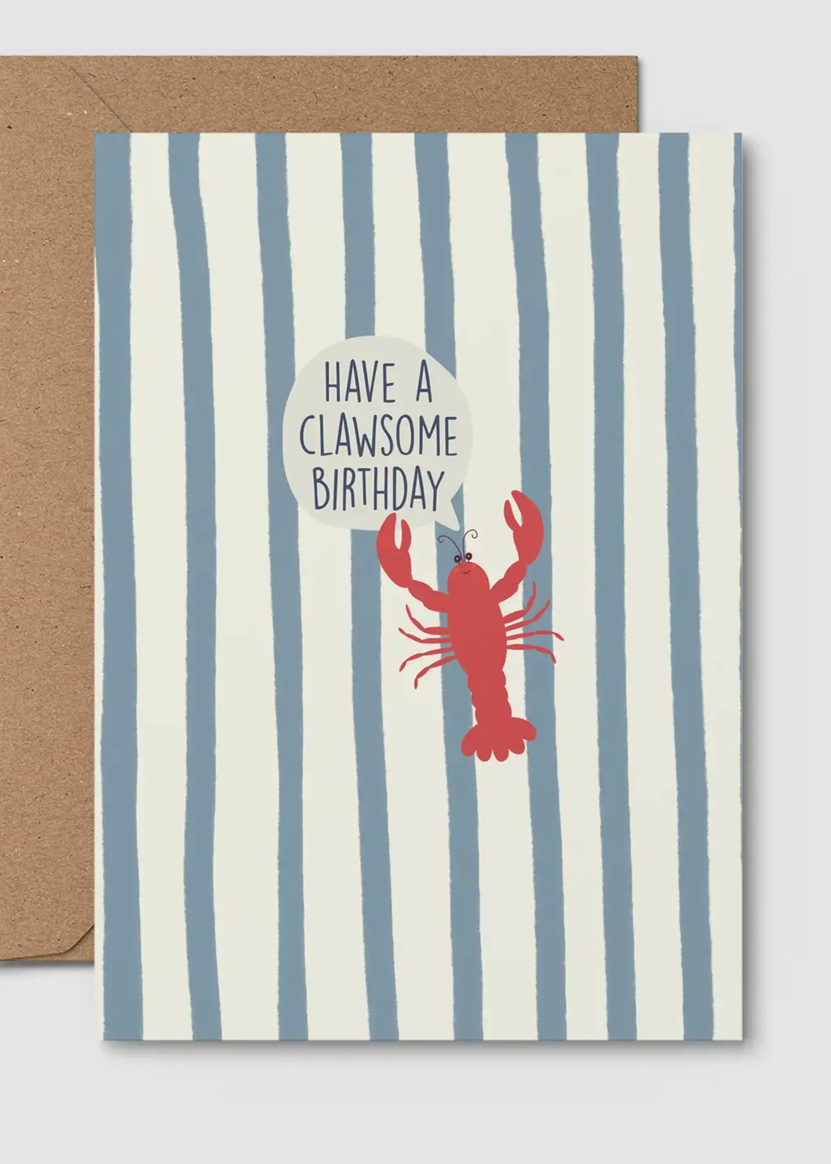Rosalie Punny Birthday Card Clawsome