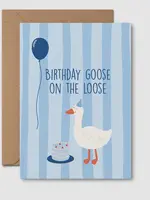 Kids Birthday Card Birthday Goose