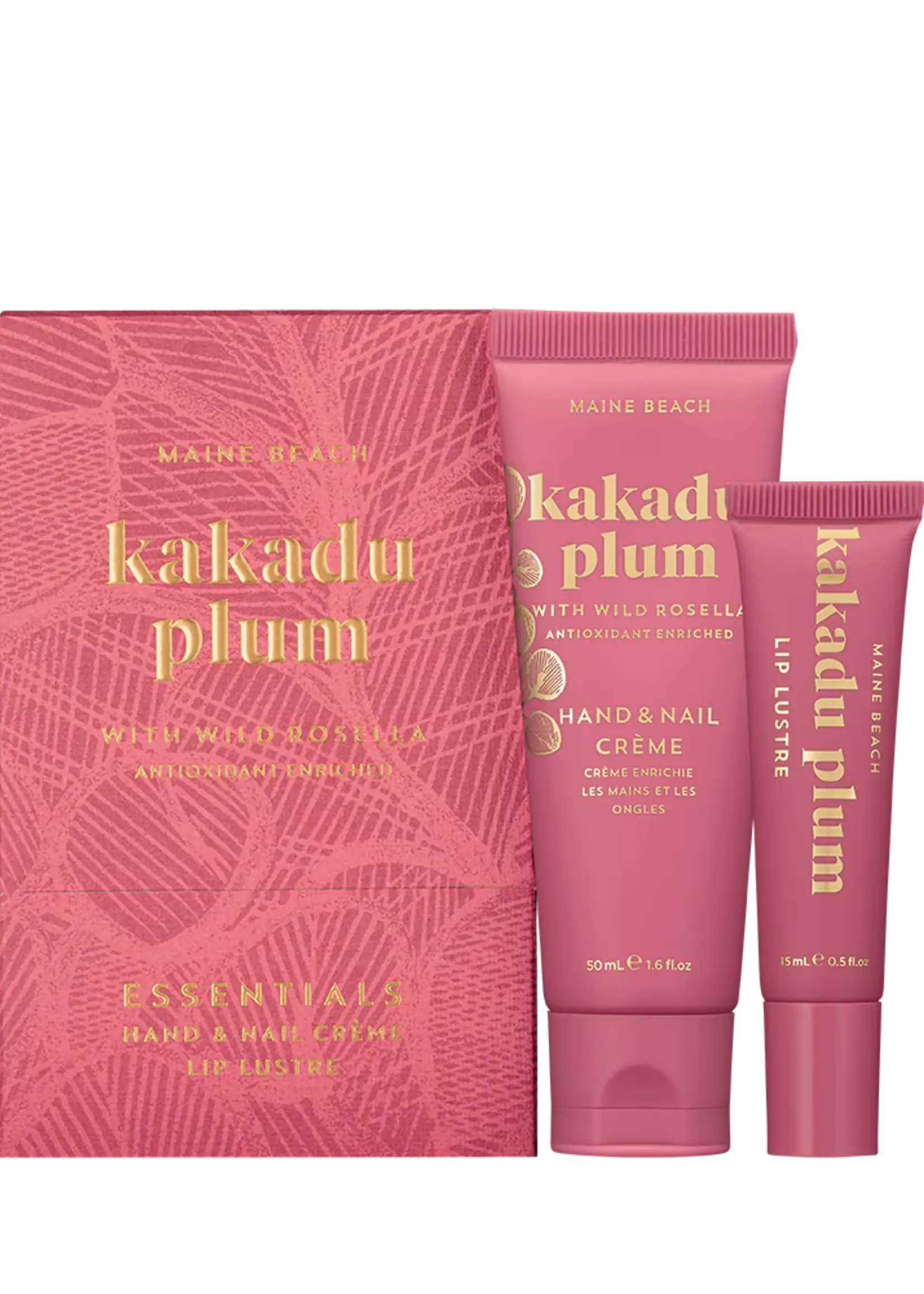 Kakadu Plum Essentials Hand & Nail Creme Lip Lustre