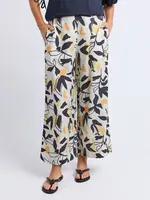 Elm Lifestyle Limone Pant - Limone Leaf Print