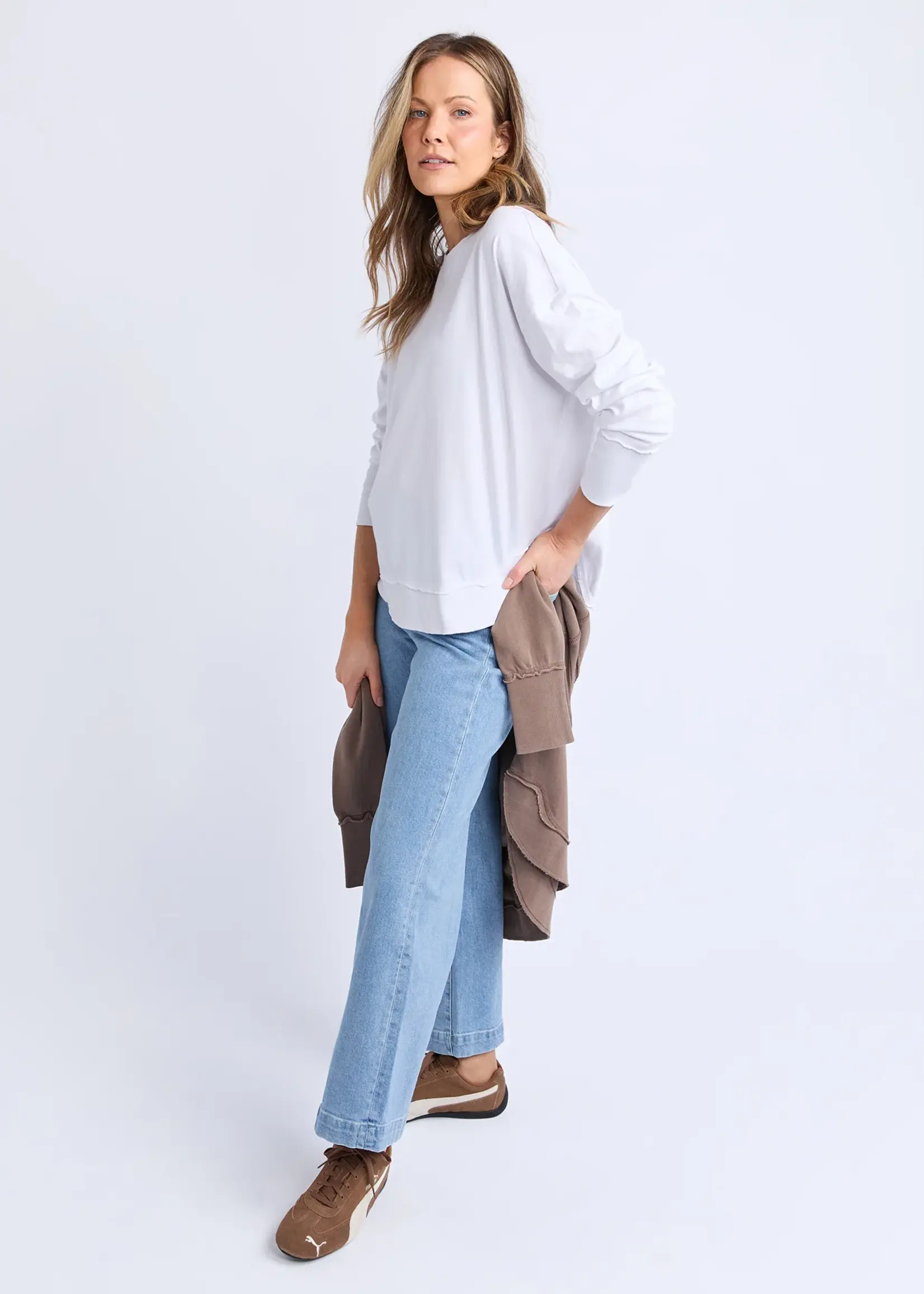 Foxwood Farrah Long Sleeve - White