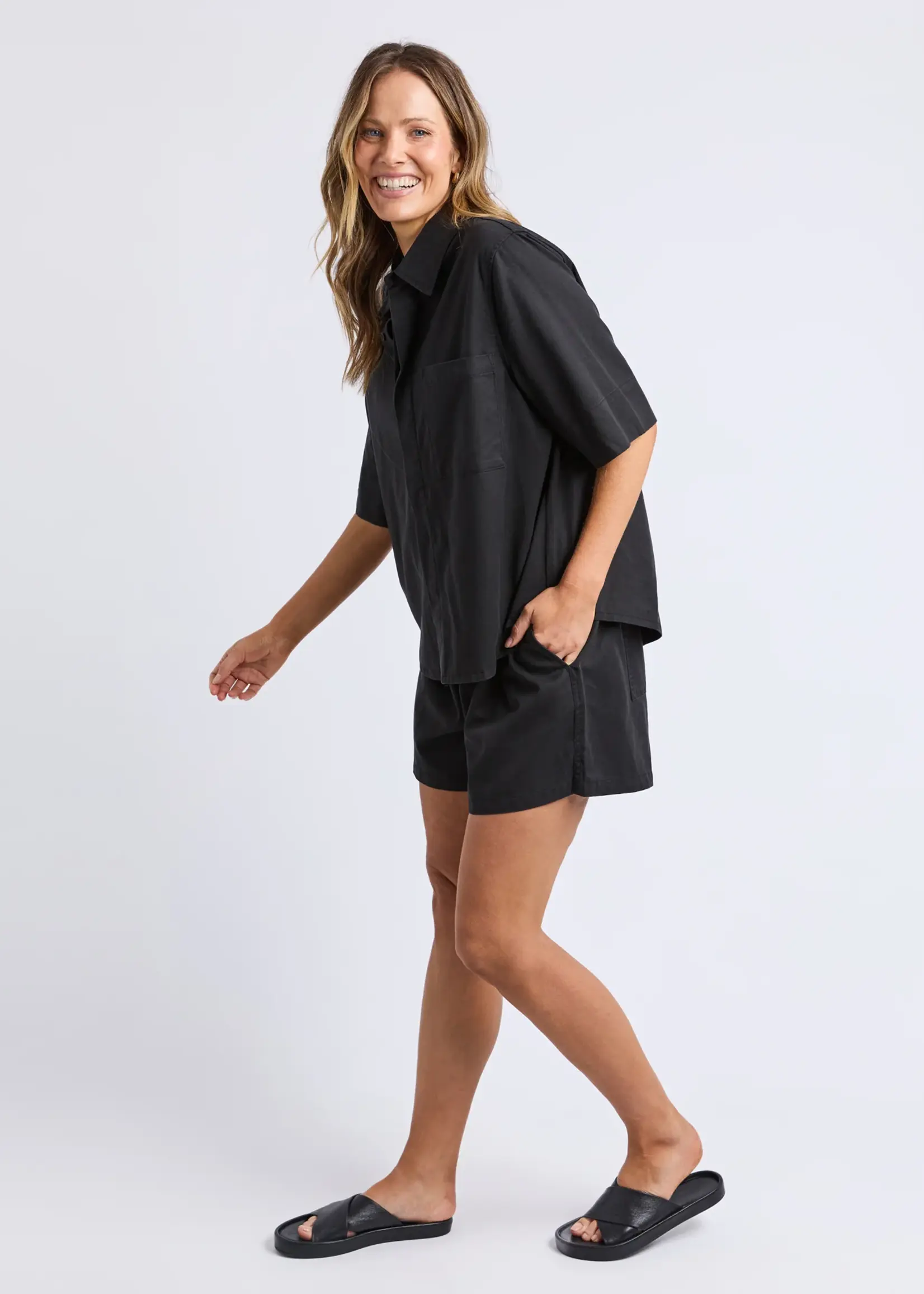 Elm Lifestyle Lucinda Shirt - Black