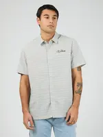 St Goliath Steps Check SS Shirt - White